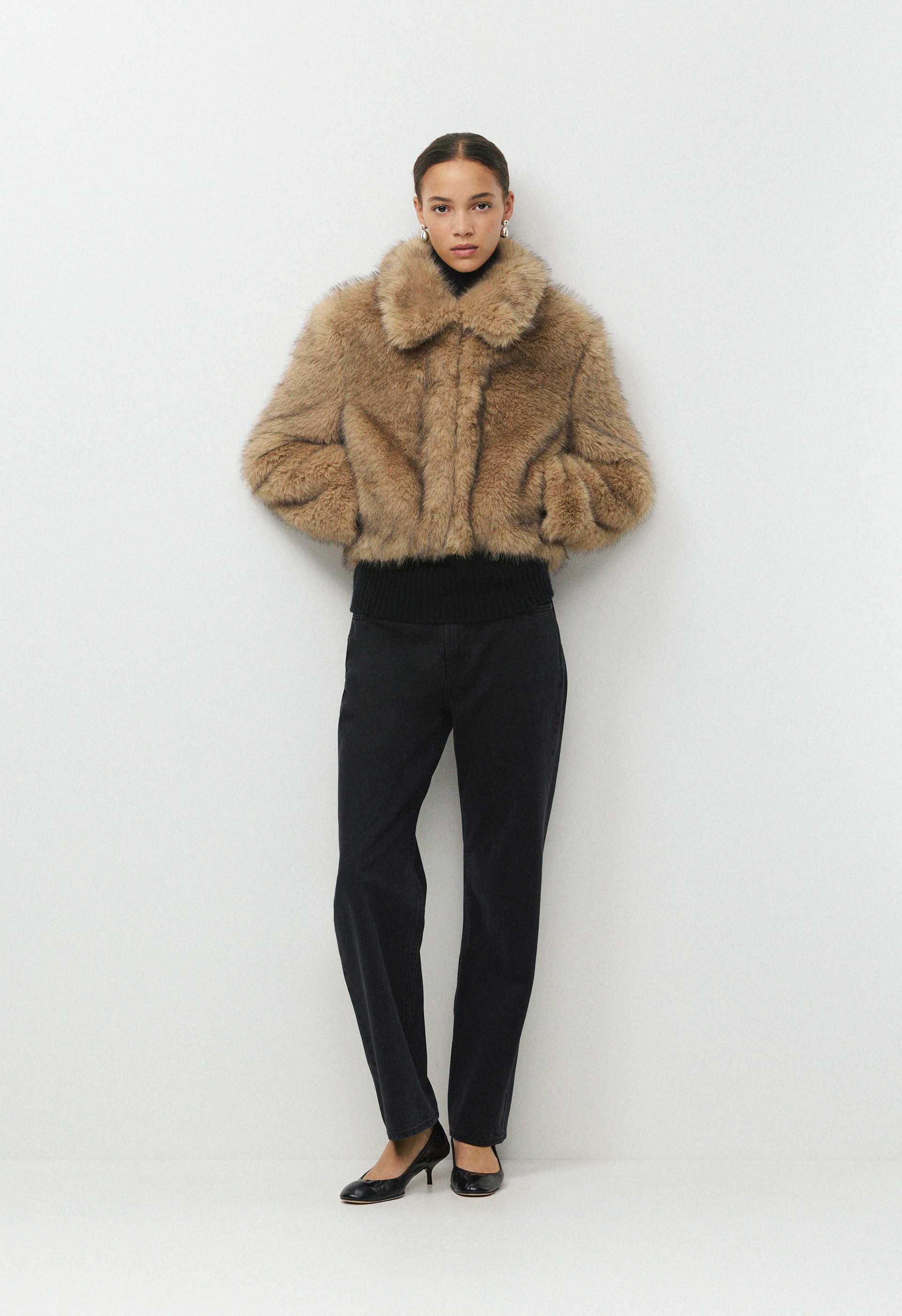 Chamonix Coat - Arctic Faux Fur