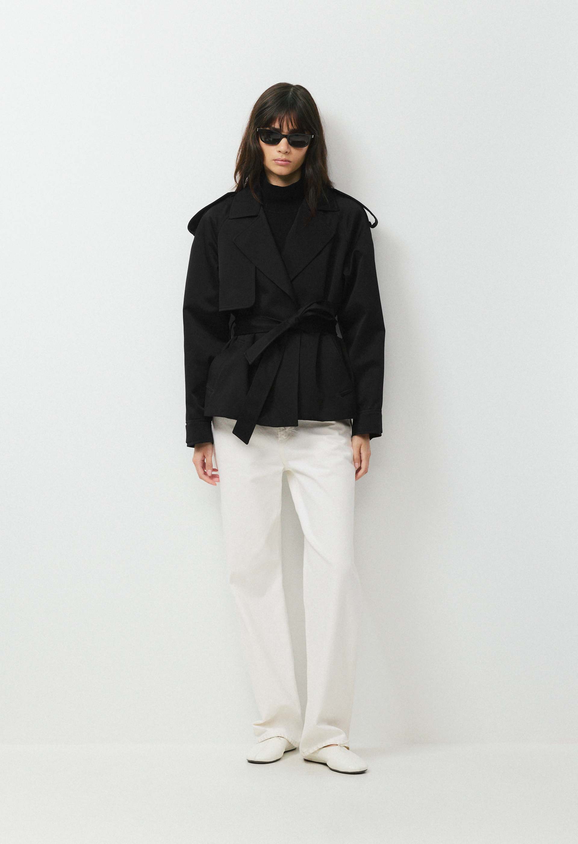 The Davis Short Trench Coat - Rich Twill