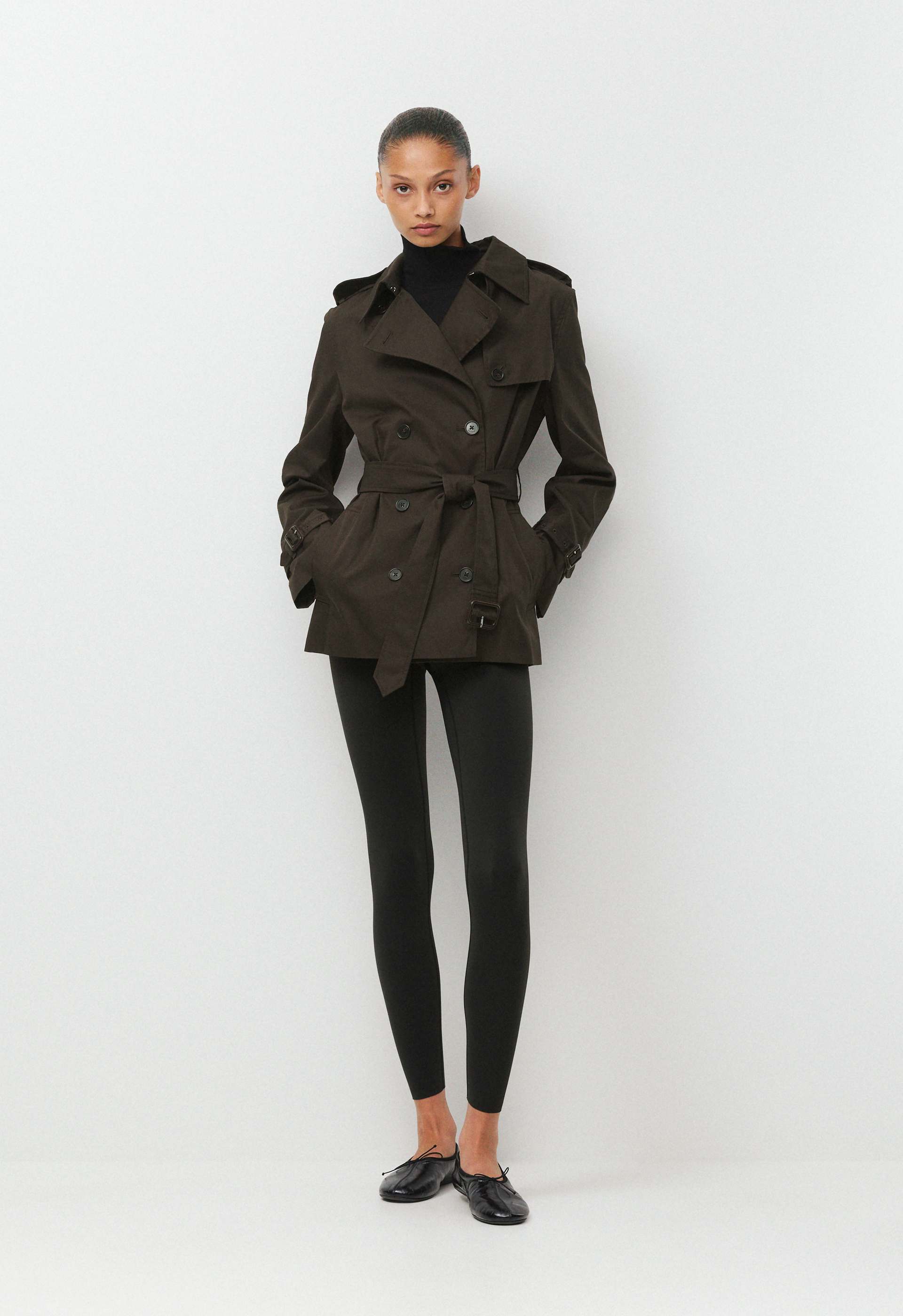 THE FINCH SHORT TRENCH COAT