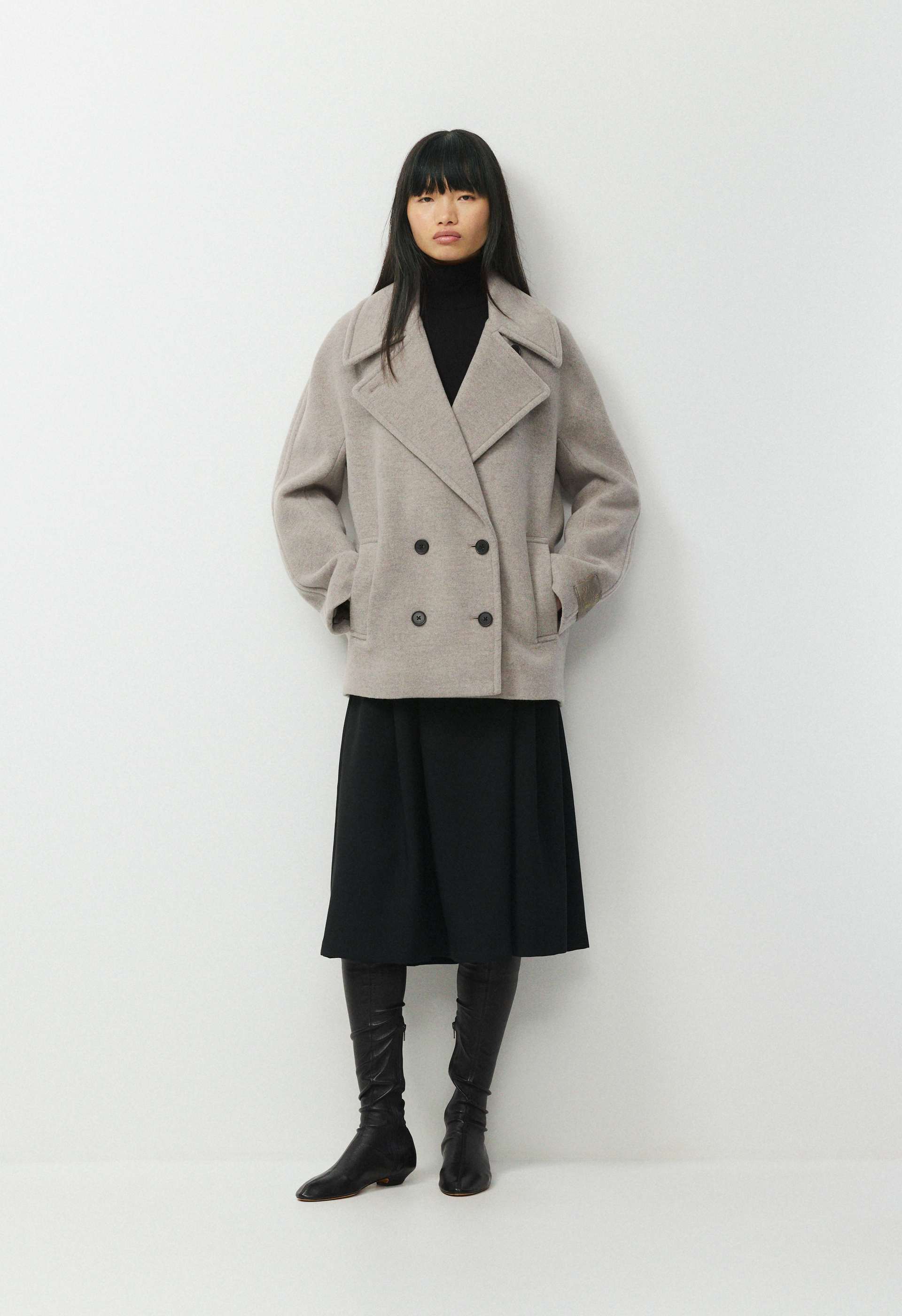 The Mavis Coat - Soft Wool Cashmere