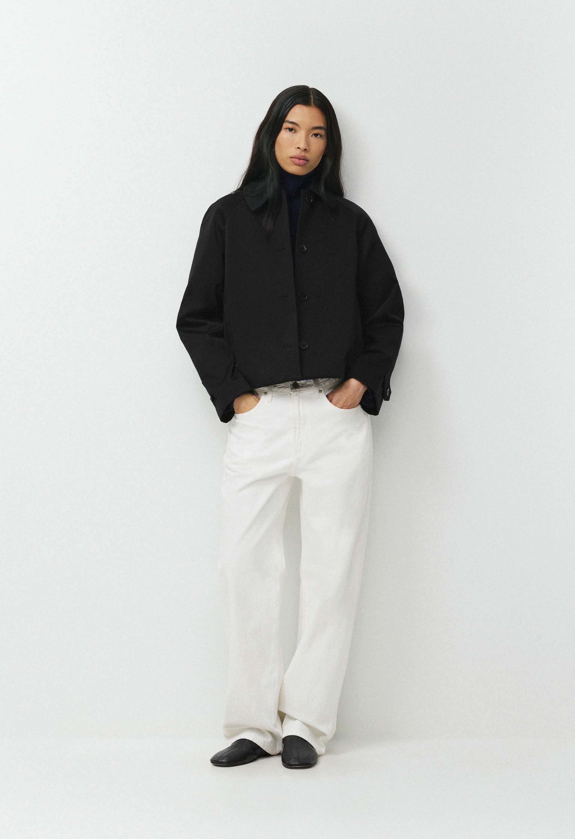 The Regent Short Trench Coat - Rich Twill