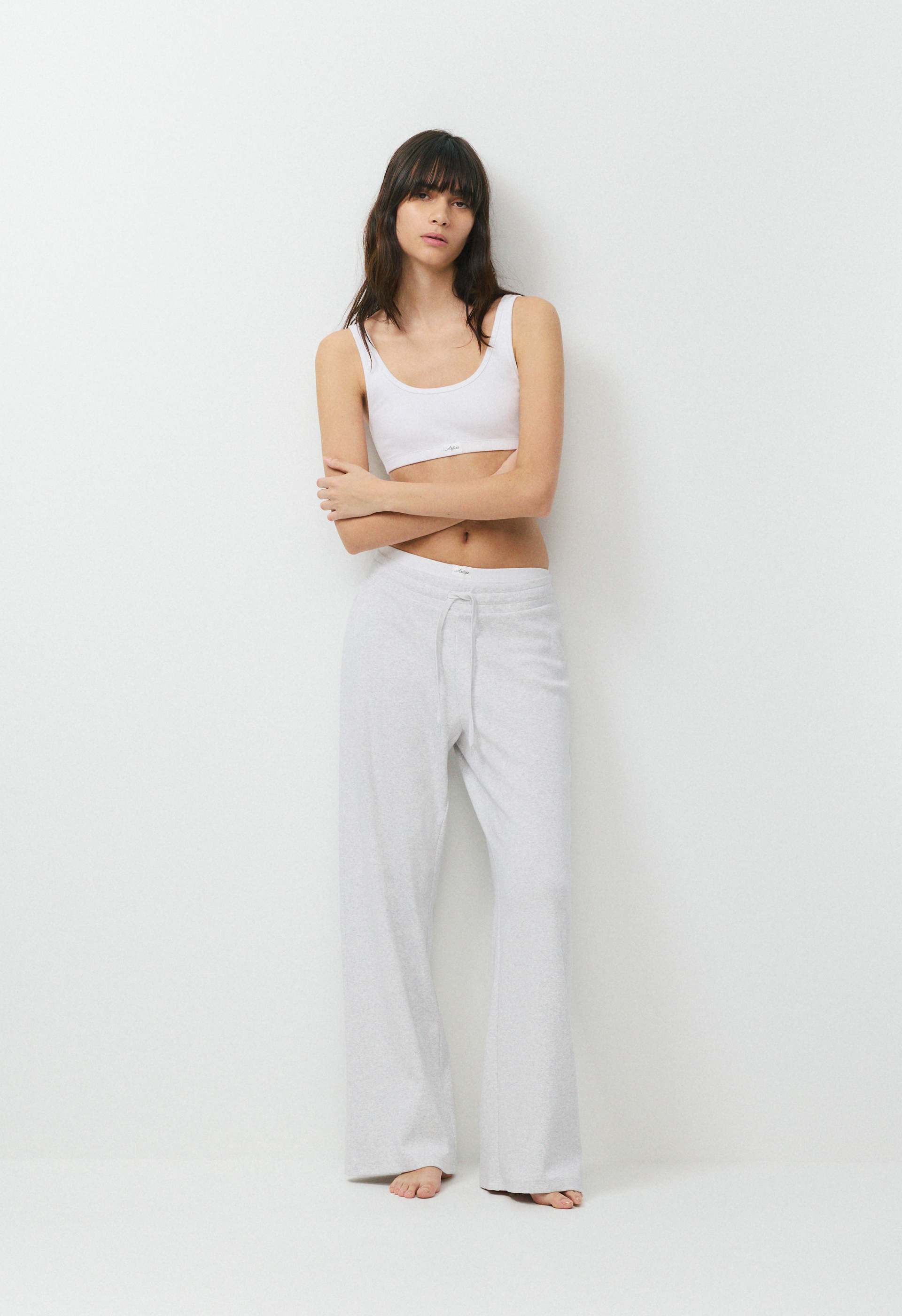 HomeStretch™ Rib Kickback Pant | Aritzia CA