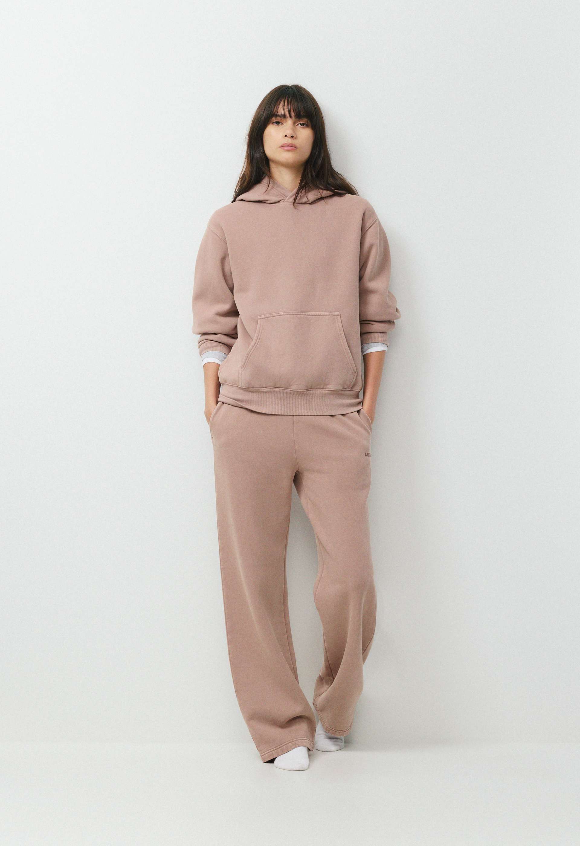 COZY SWEATFLEECE BOYFRIEND WIDE SWEATPANT