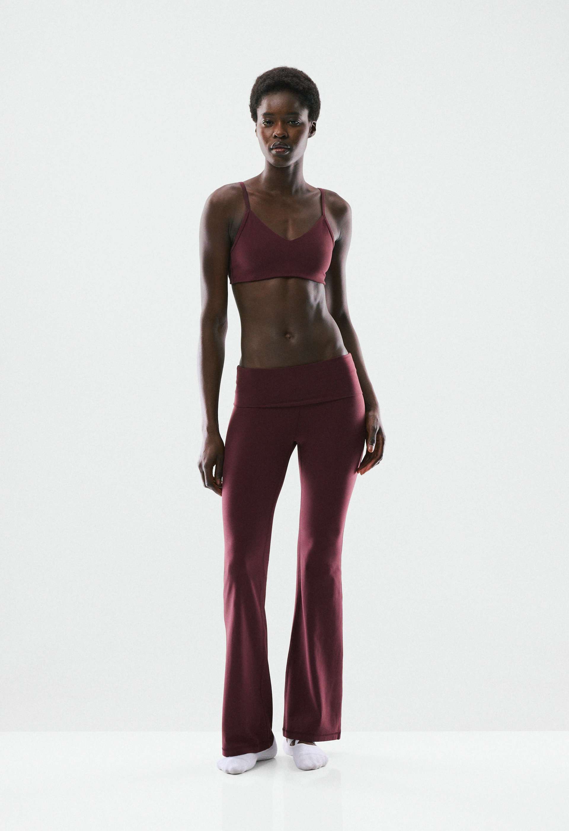 BUTTER Foldover Flare 32" Legging