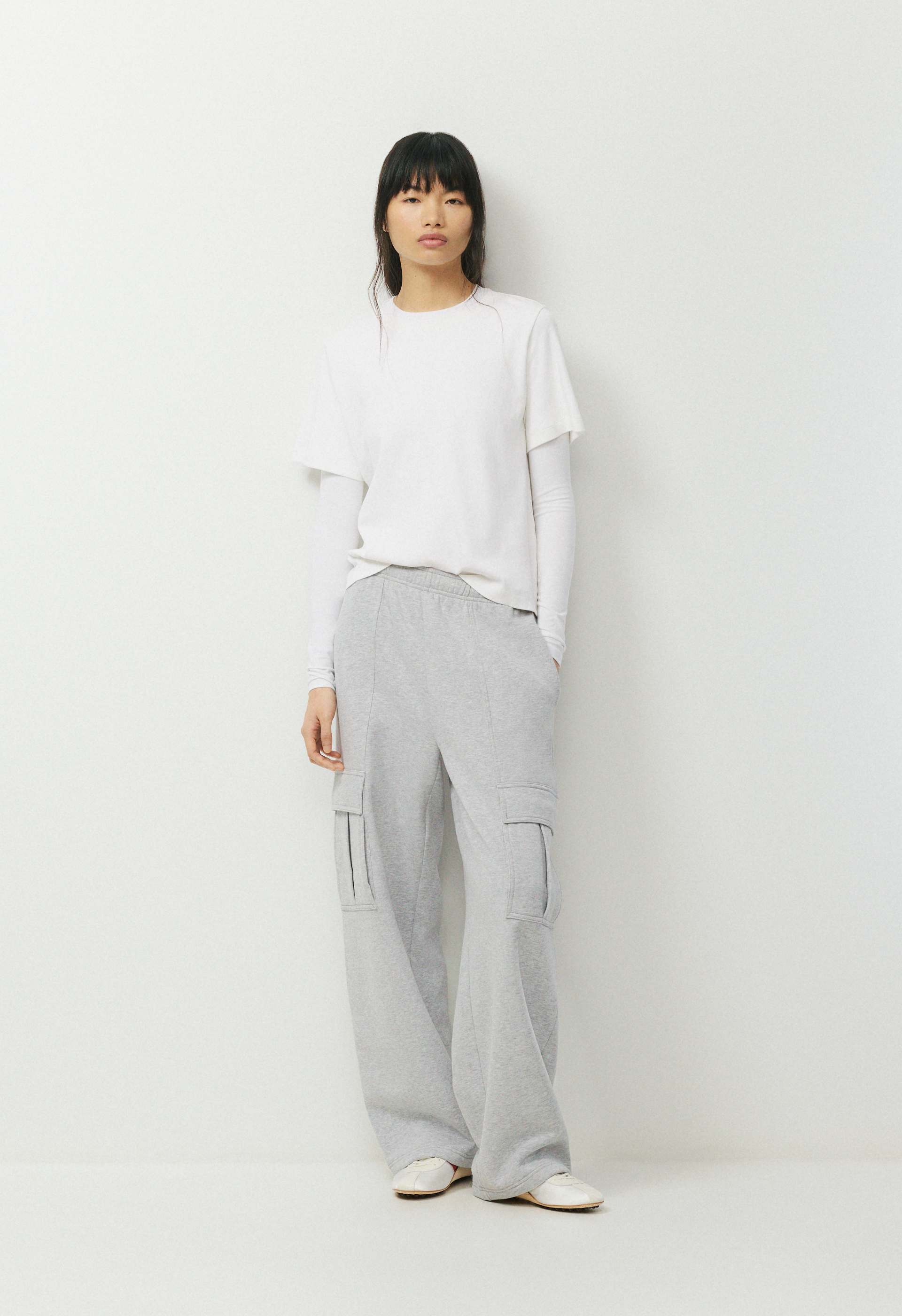 Cozy Sweatfleece Mega Cargo Barrel Sweatpant