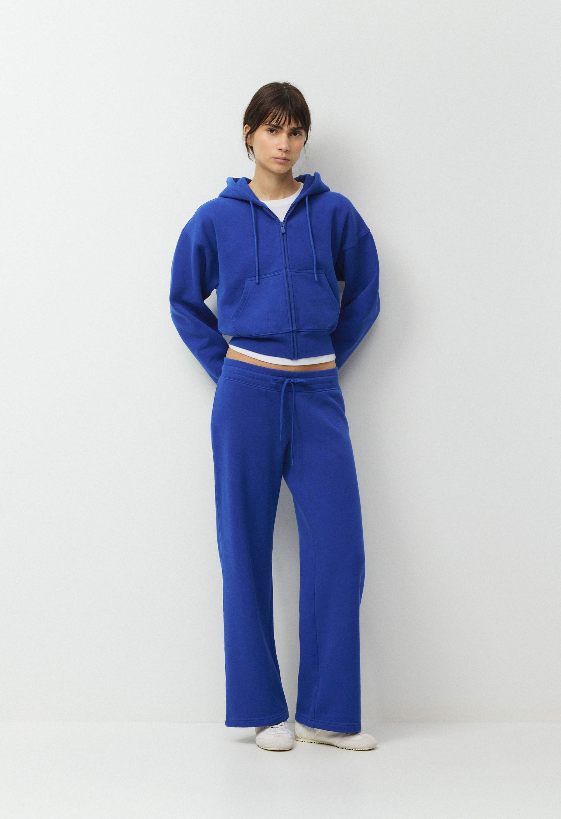 Cozy Sweatfleece Perfect Banded Wide Pant