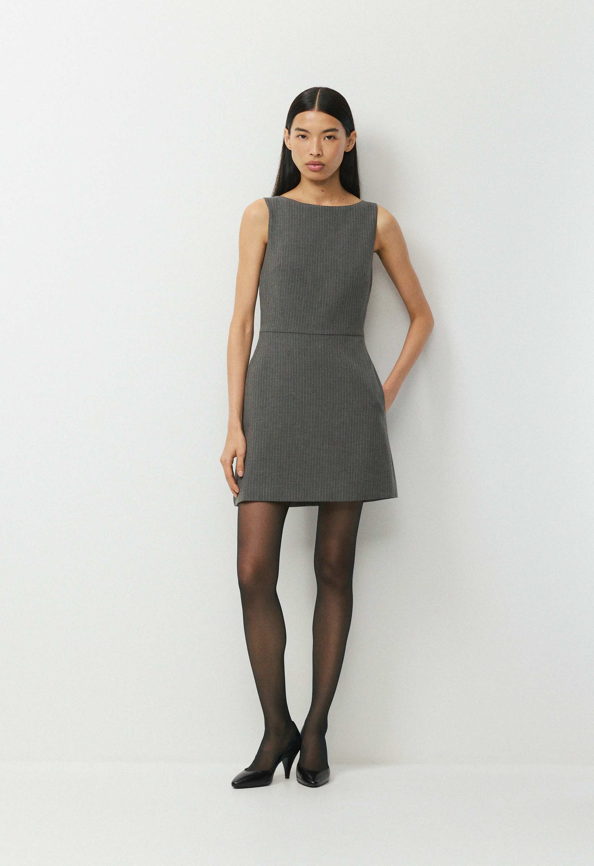 black dress grey heels Bond - Eversential™ inv-69