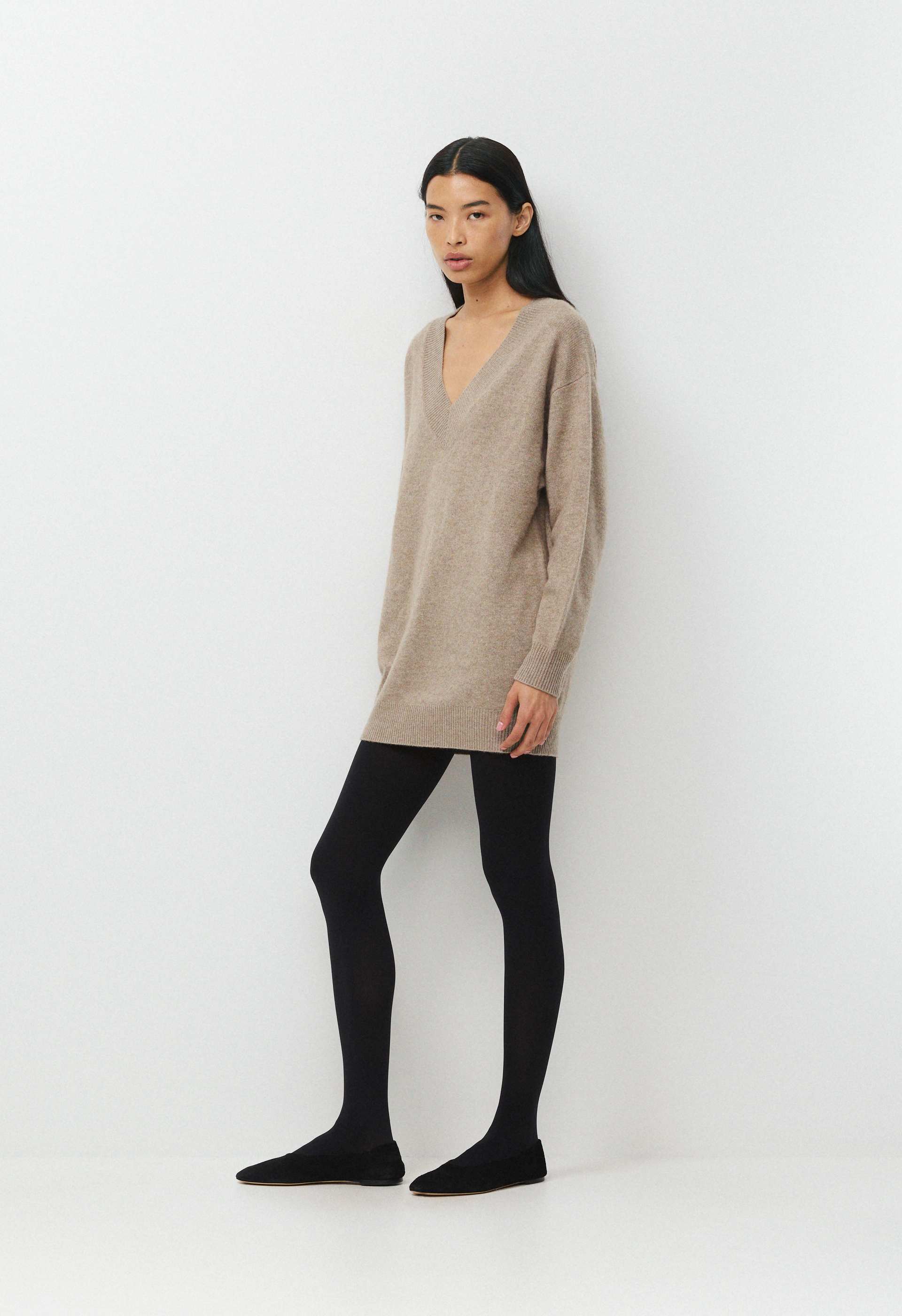 Essential Wool Cashmere Library Dress