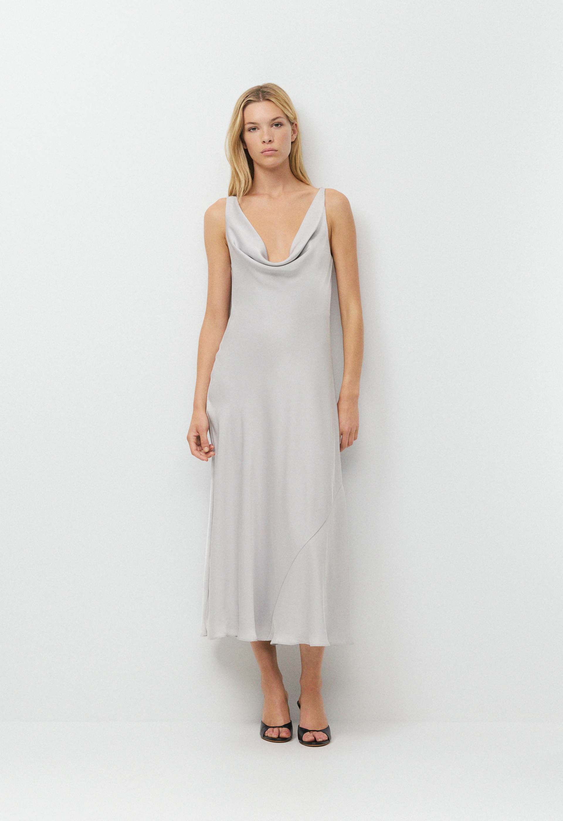 Delilah Satin Dress