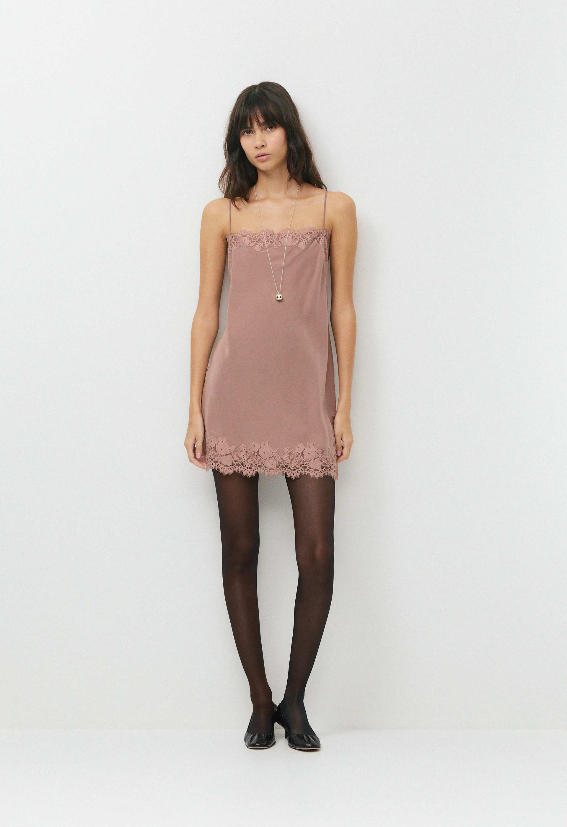 Mantle Silk Dress