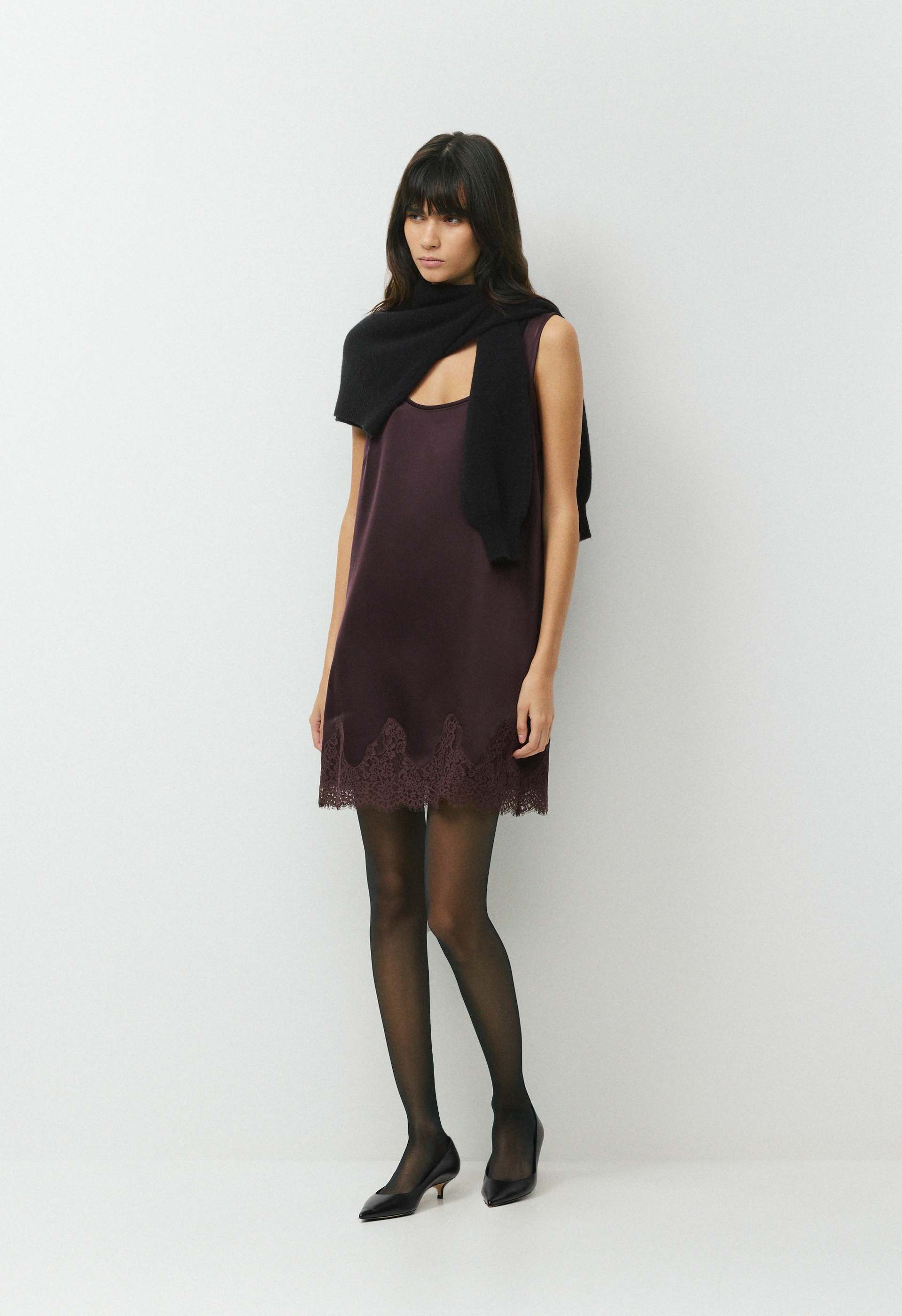 Flicker Satin Dress