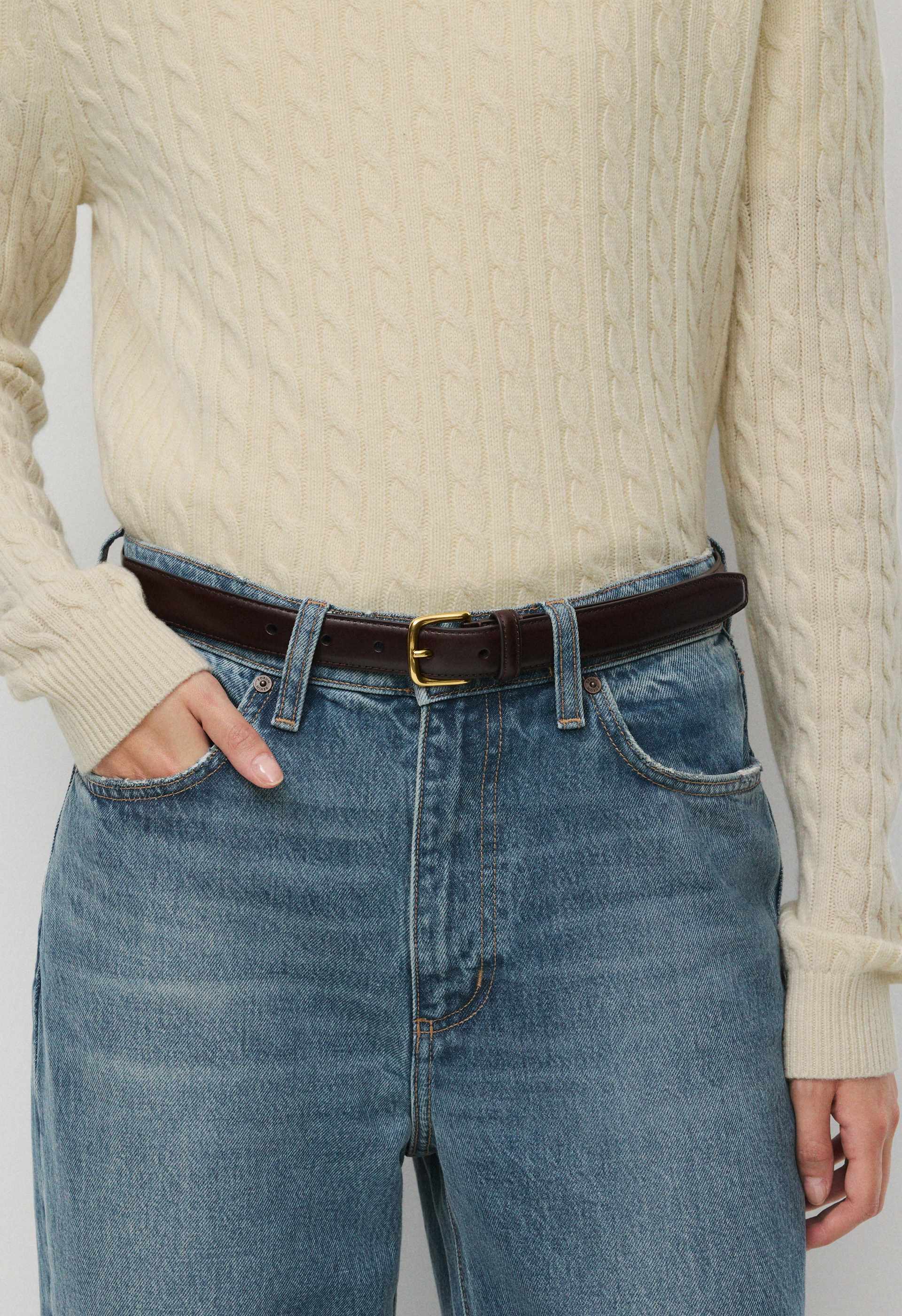 ESSENTIAL SOLID BRASS BELT