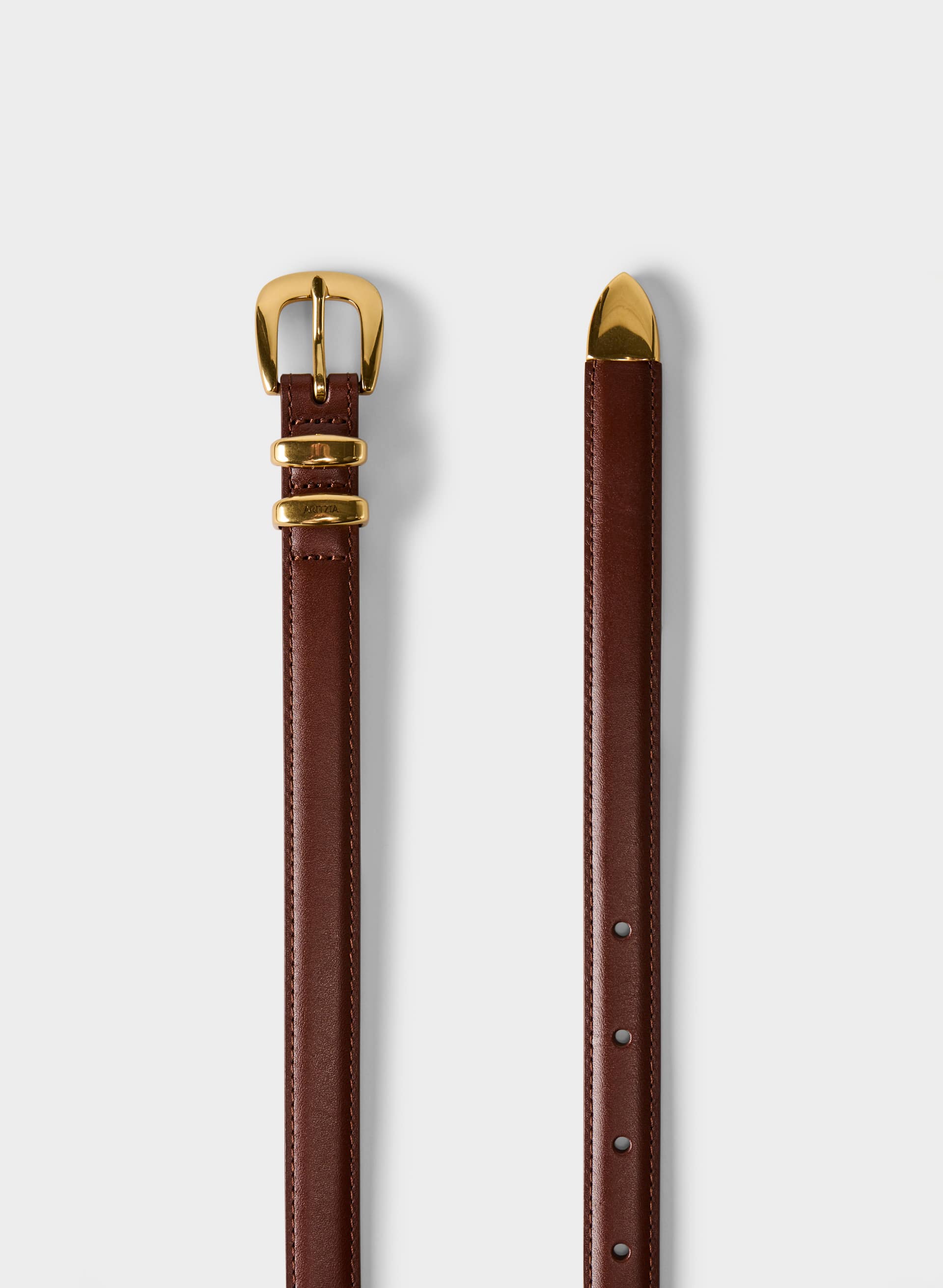 LEGENDARY SOLID BRASS SLIM BELT