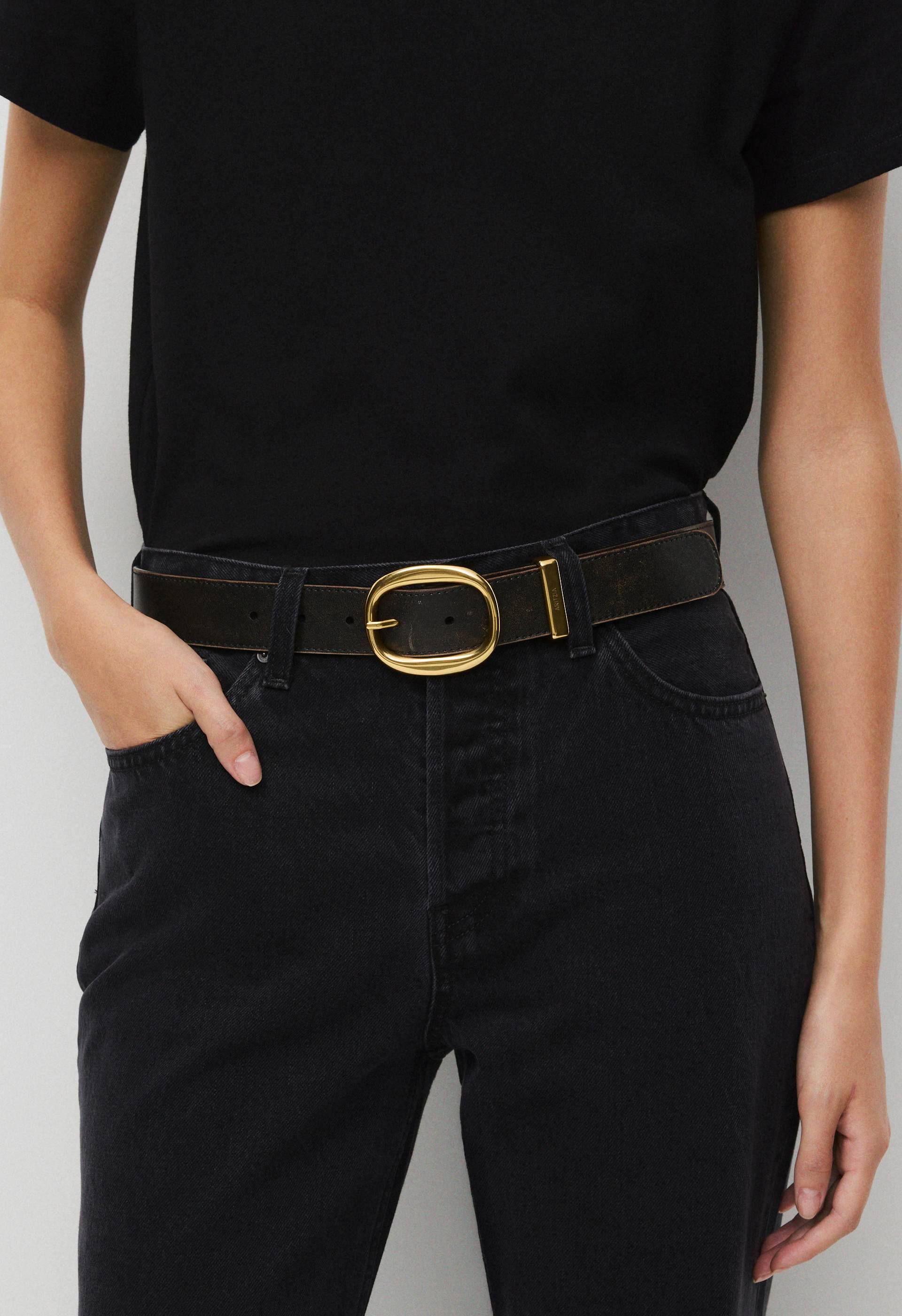 LIFETIME SOLID BRASS WIDE BELT