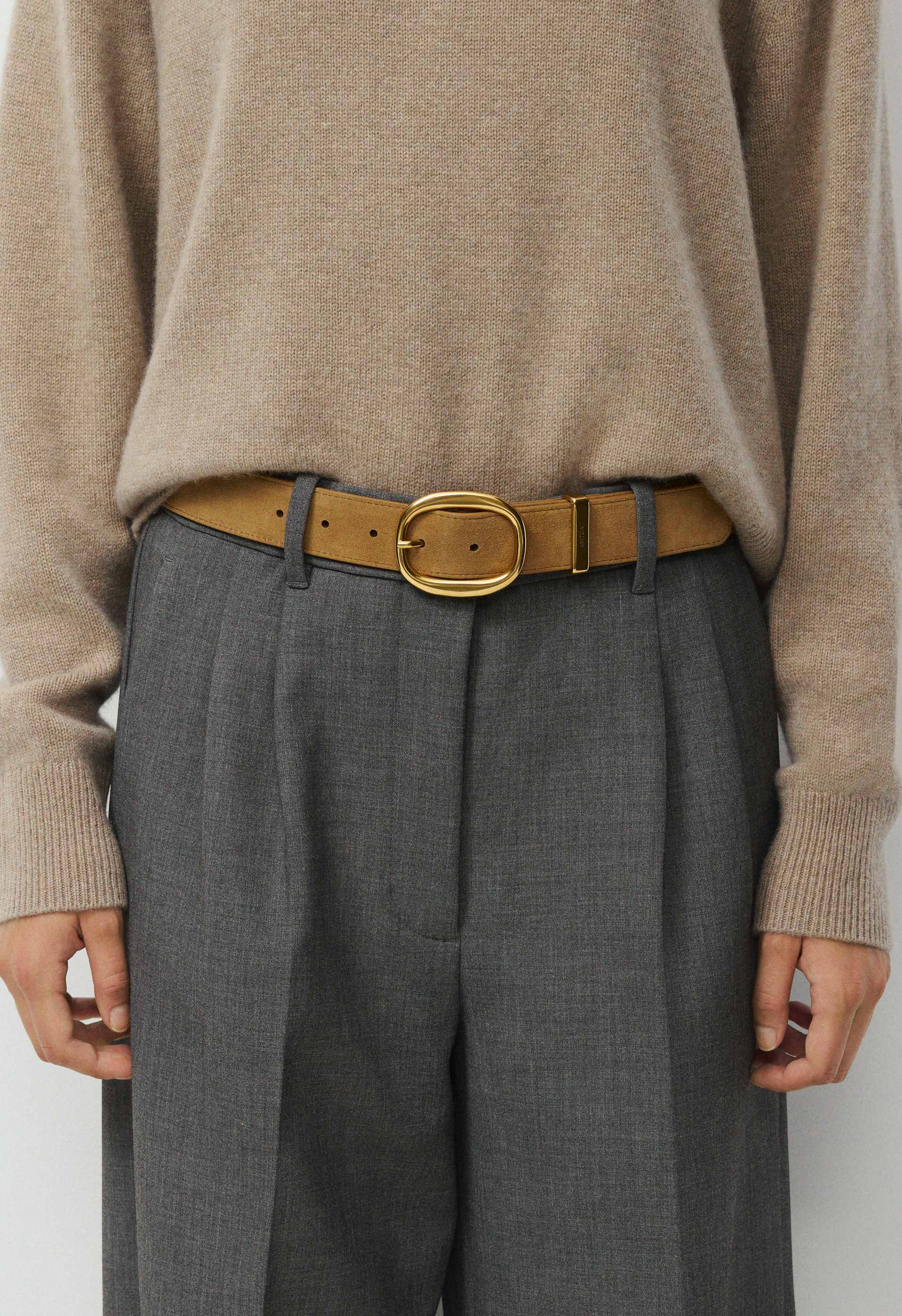LIFETIME SOLID BRASS WIDE BELT
