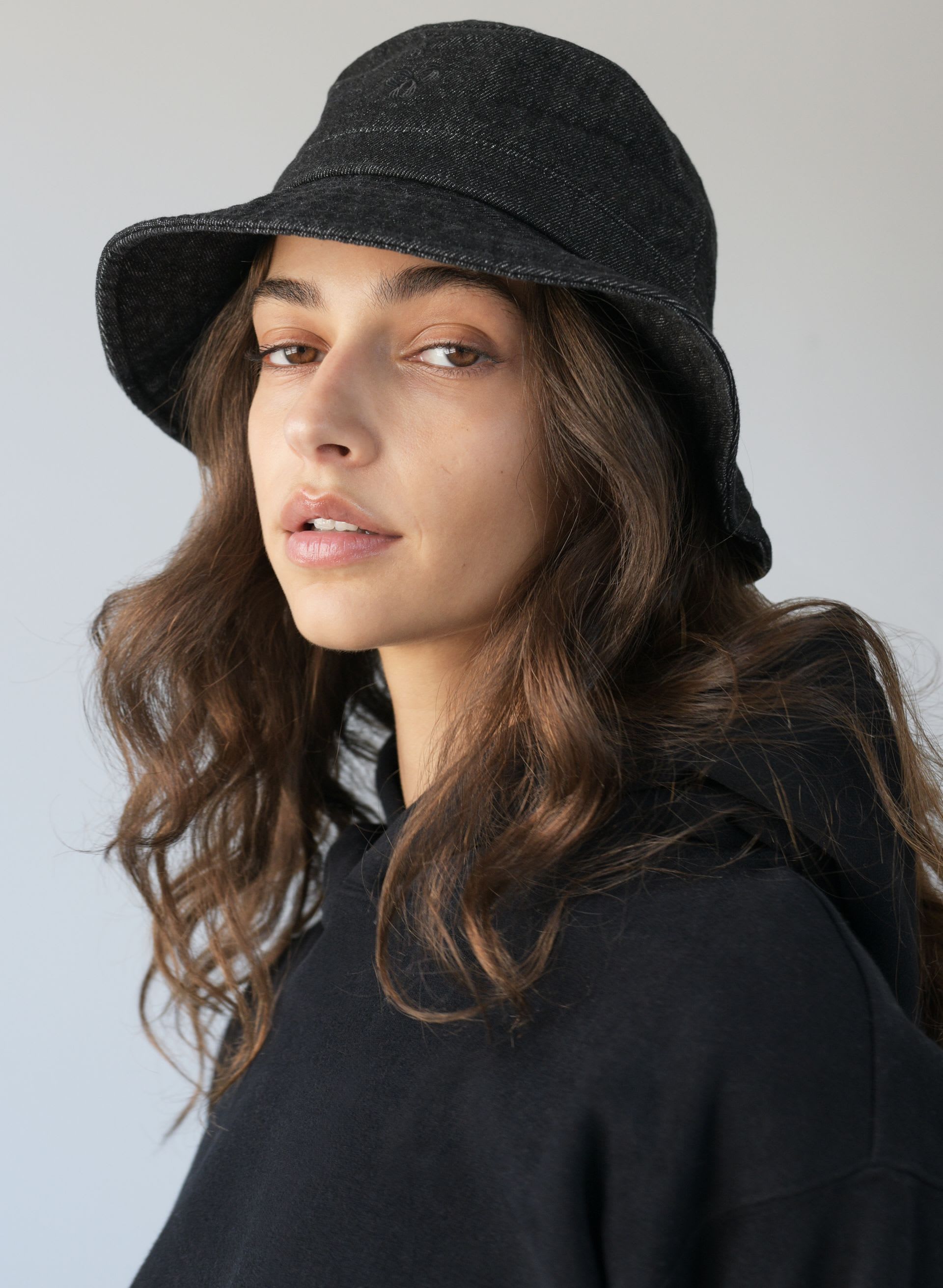 Aritzia TNA Red Bucket Hat | 100% Cotton | S M | New Without Tags Logo Bucket Hat | Aritzia INTL main image 2