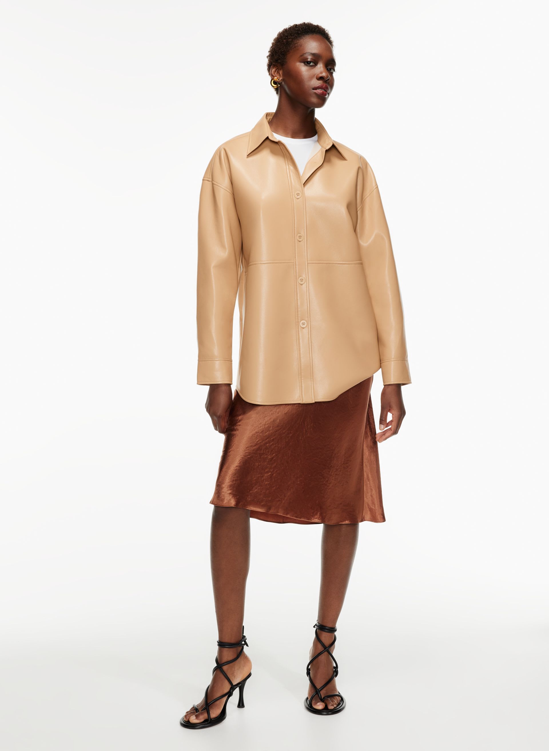 Pelli Shirt Jacket | Aritzia US