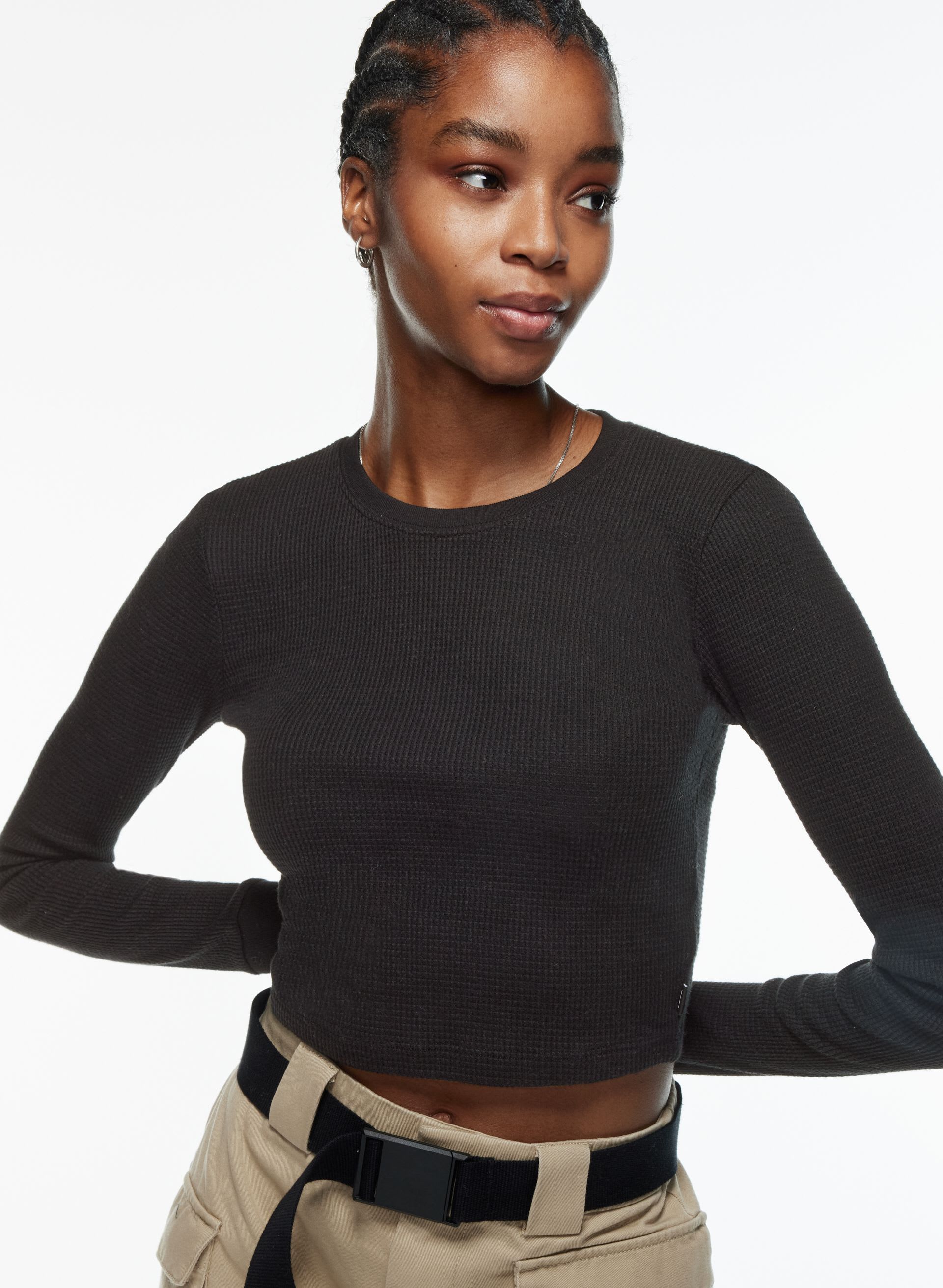 Glendale Waffle Longsleeve | Aritzia US
