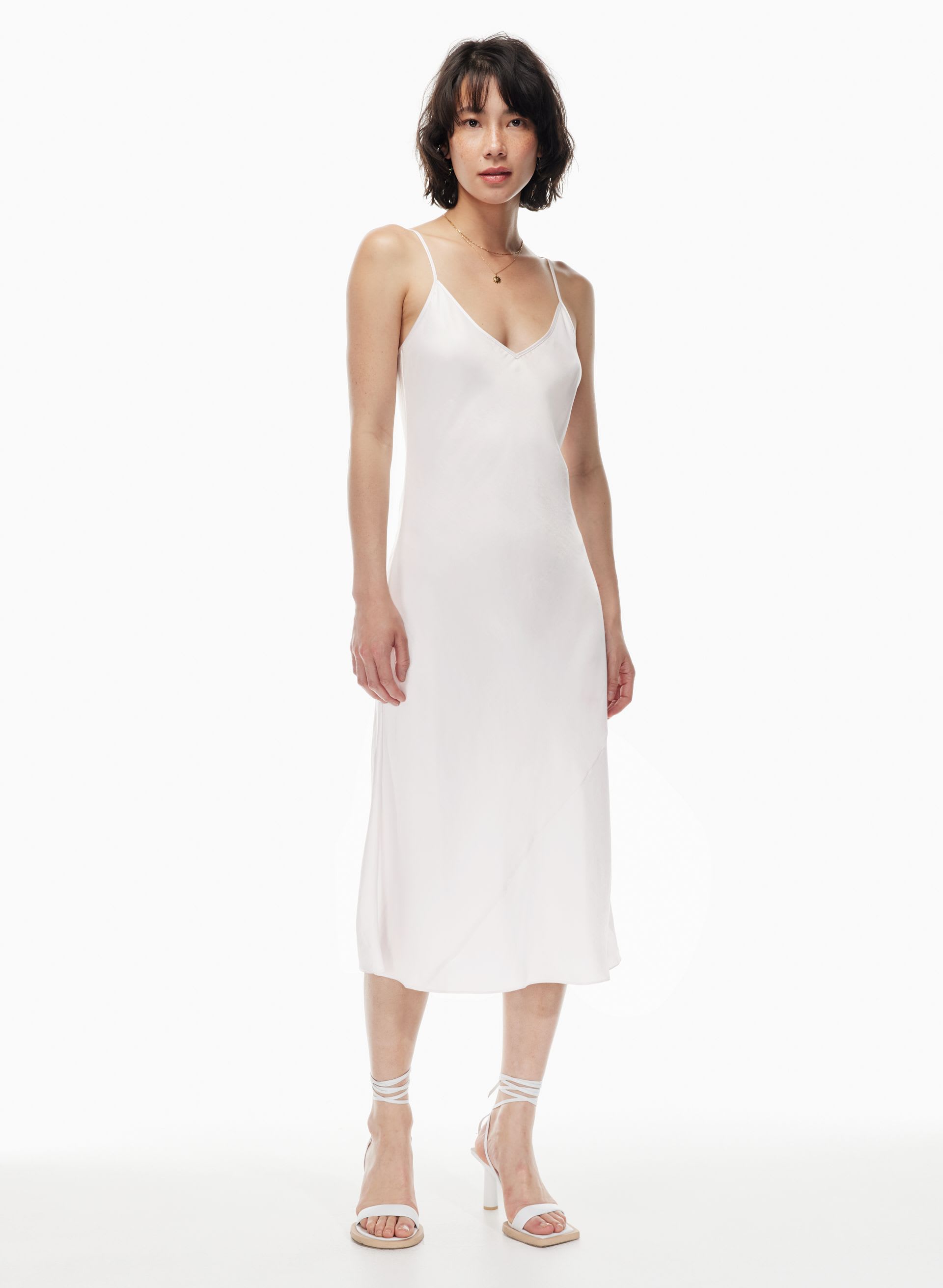 aritzia maxi slip dress Only Slip Maxi Dress