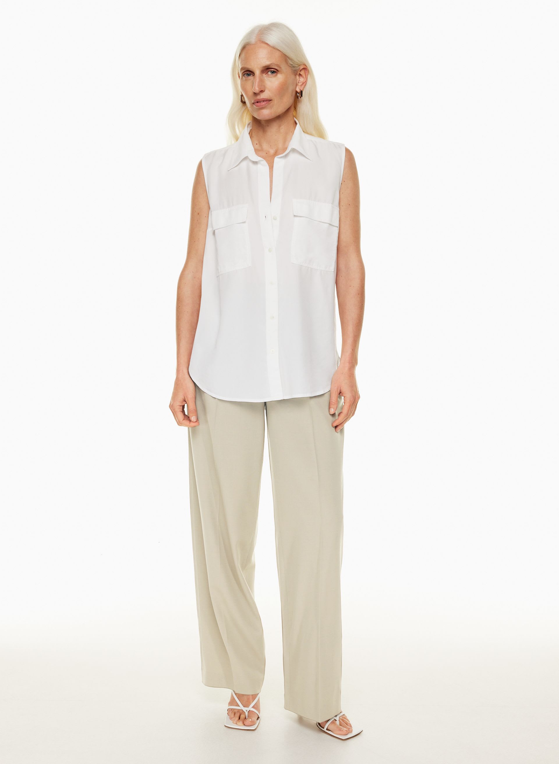 Utility Sleeveless Shirt | Aritzia US