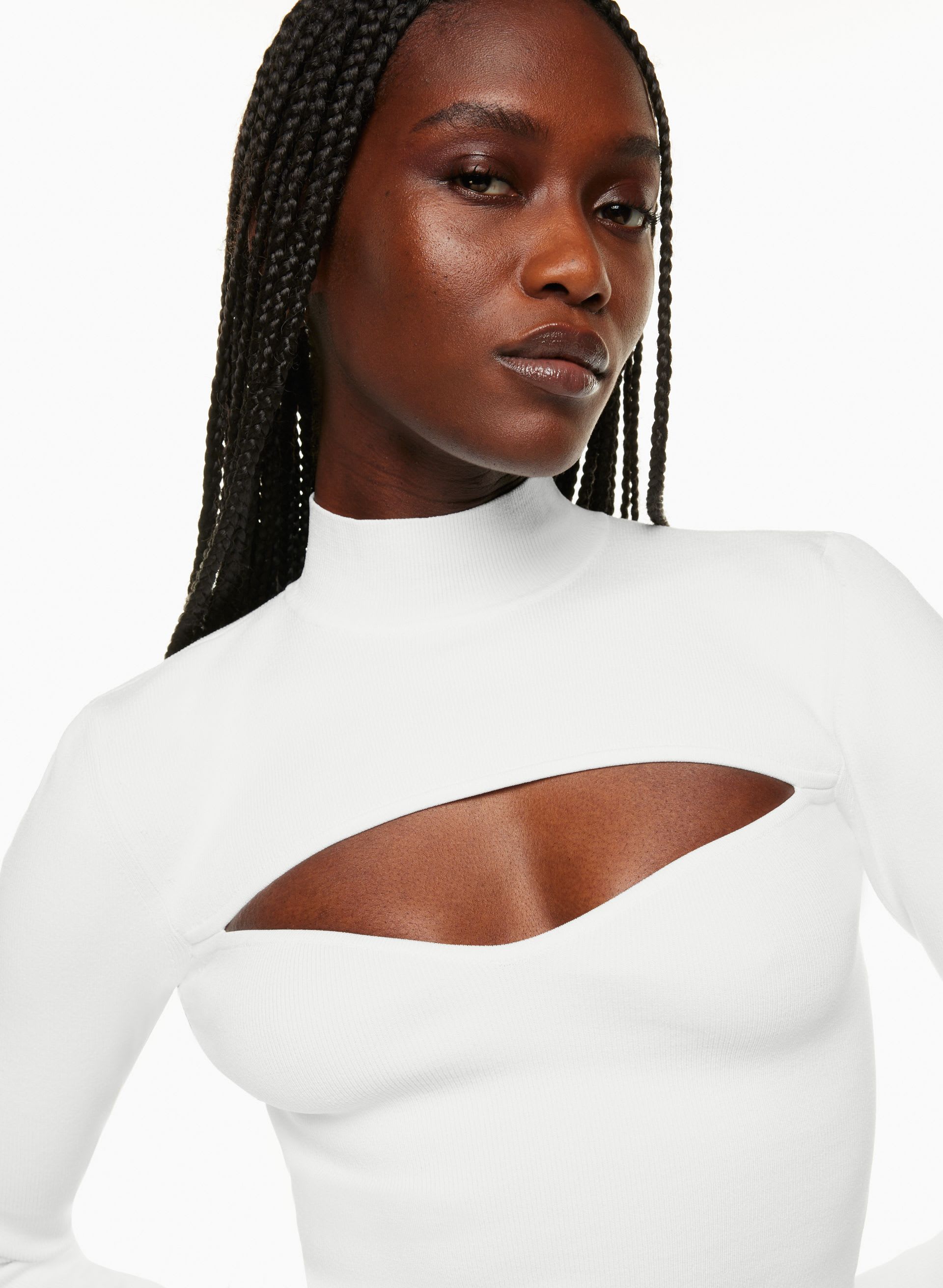 Abbott Sculpt Knit Longsleeve | Aritzia US