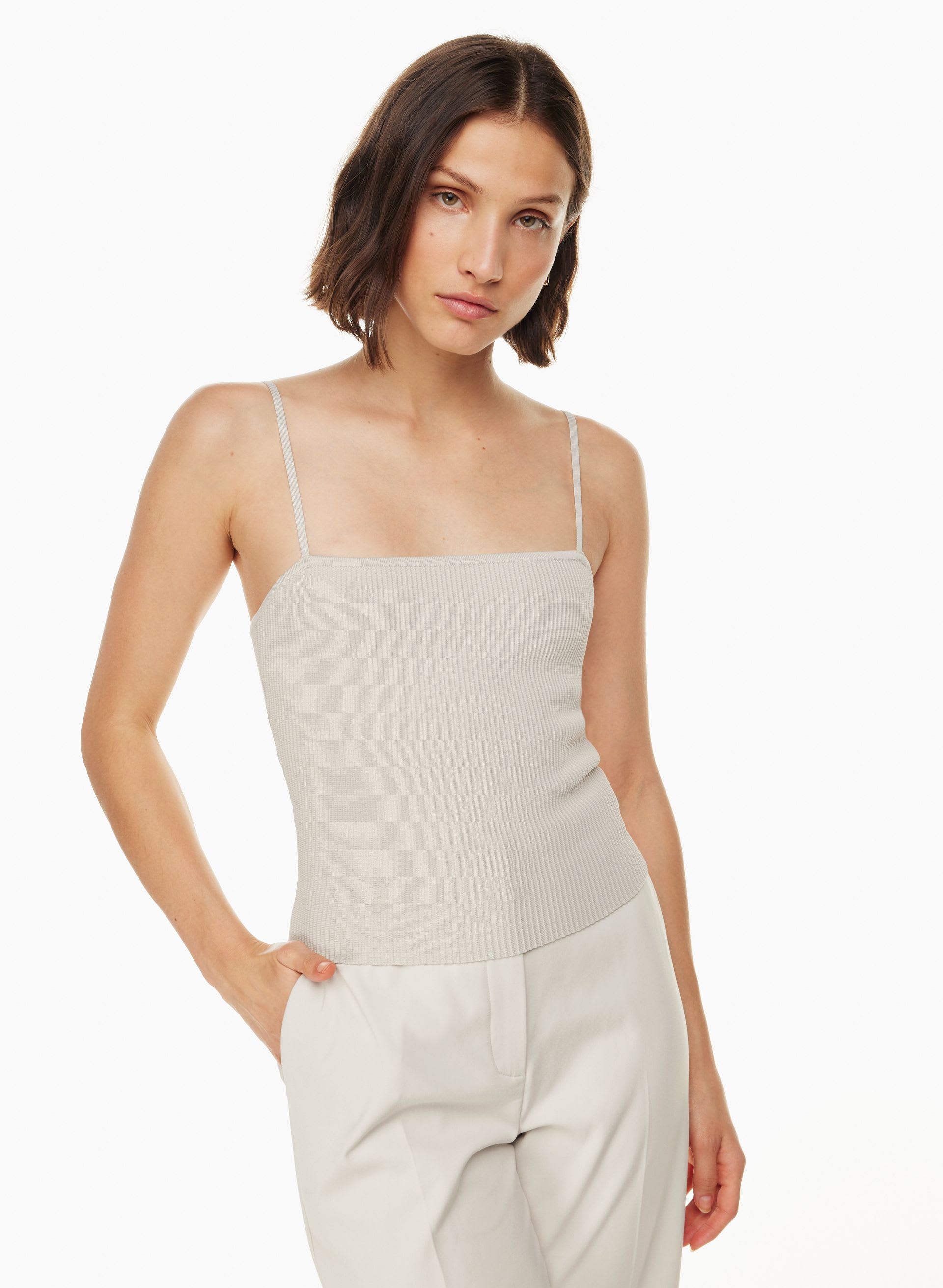 Sculpt Knit Cami Tank | Aritzia CA