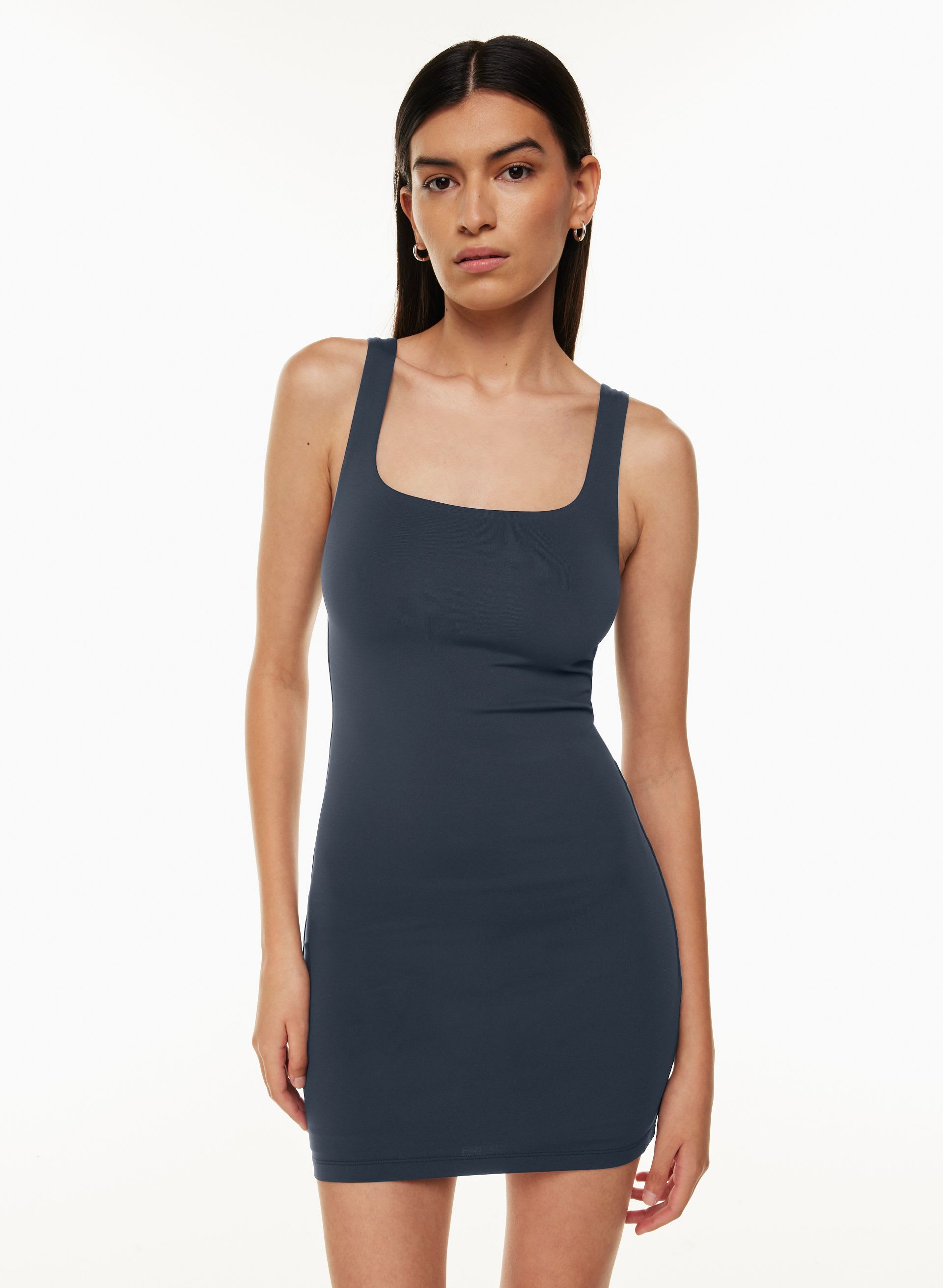 Contour Squareneck Mini Dress | Aritzia US