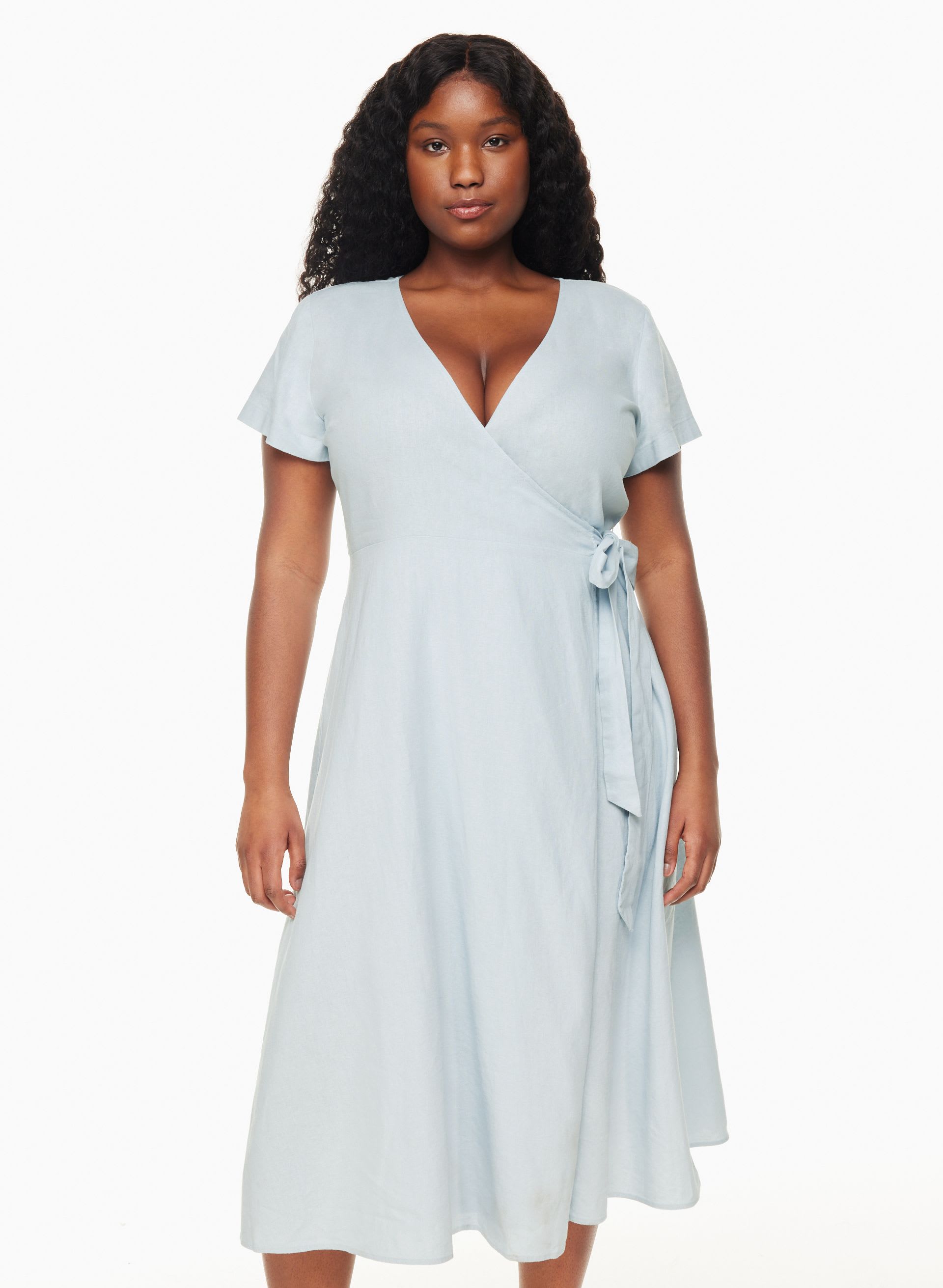 latest dresses for ladies near me Women's Donna Karan New York Suede & Leather Dress main image 0