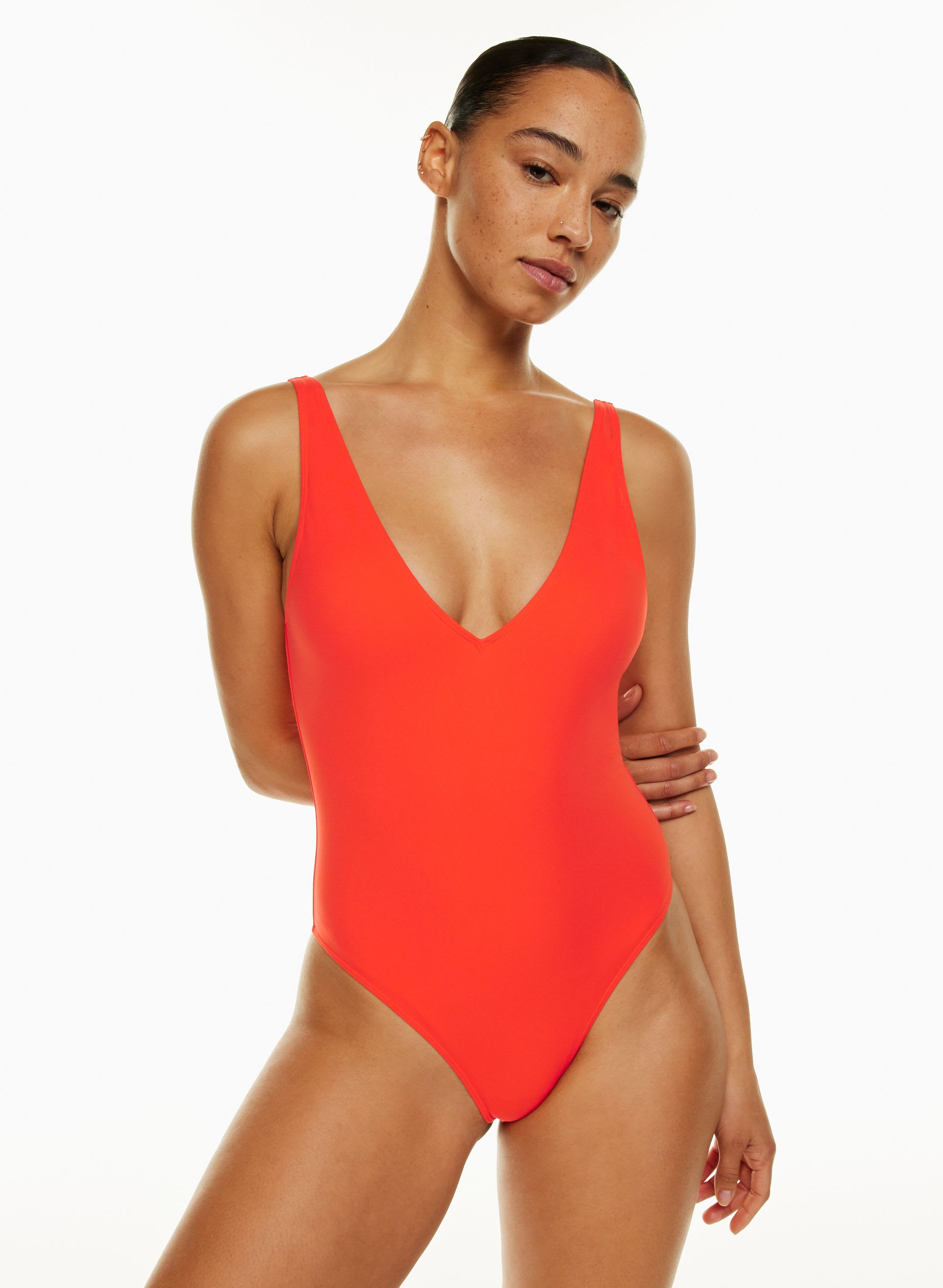 V-Neck One Piece | Aritzia US