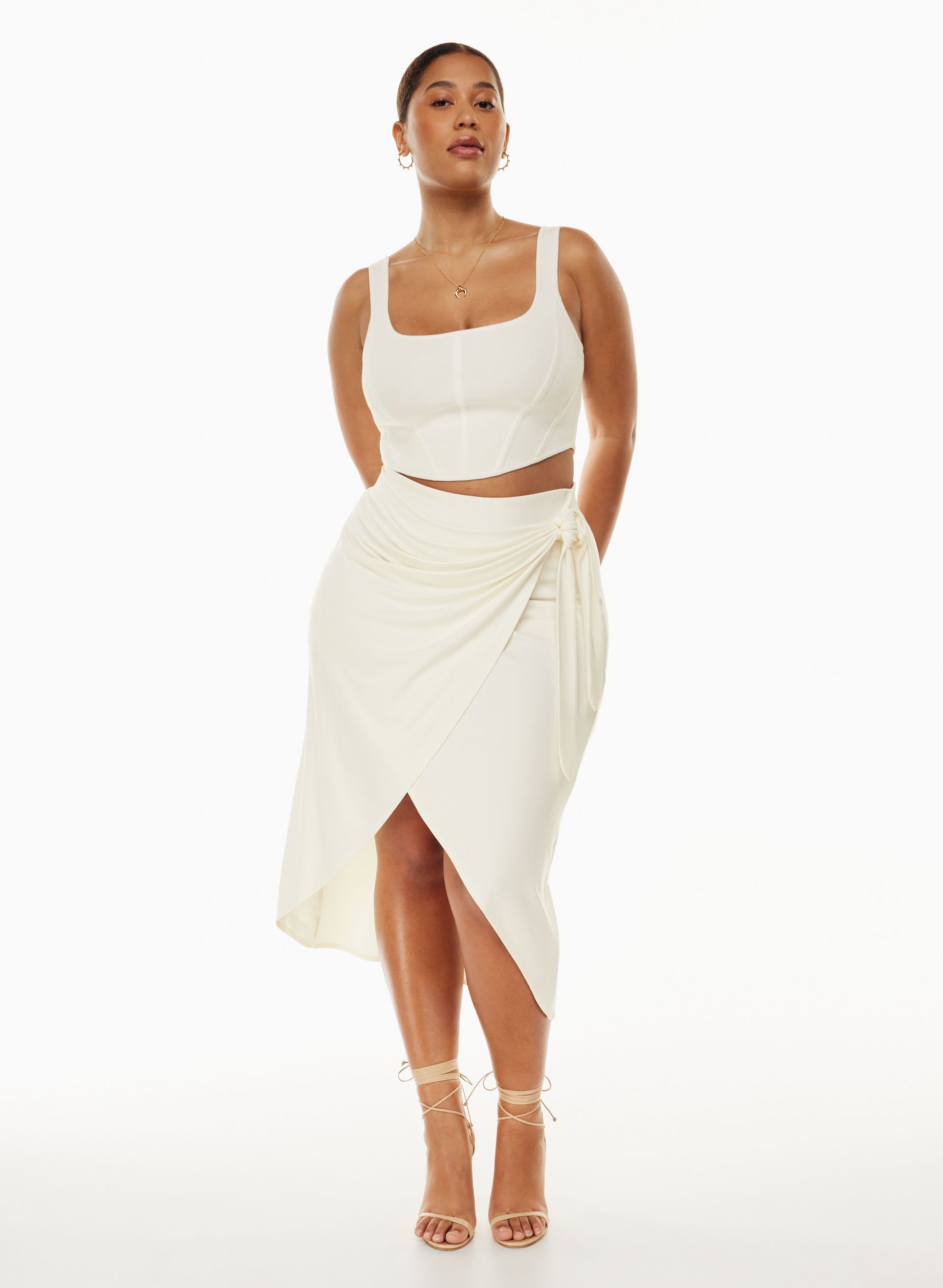 Saturn Midi Skirt | Aritzia CA