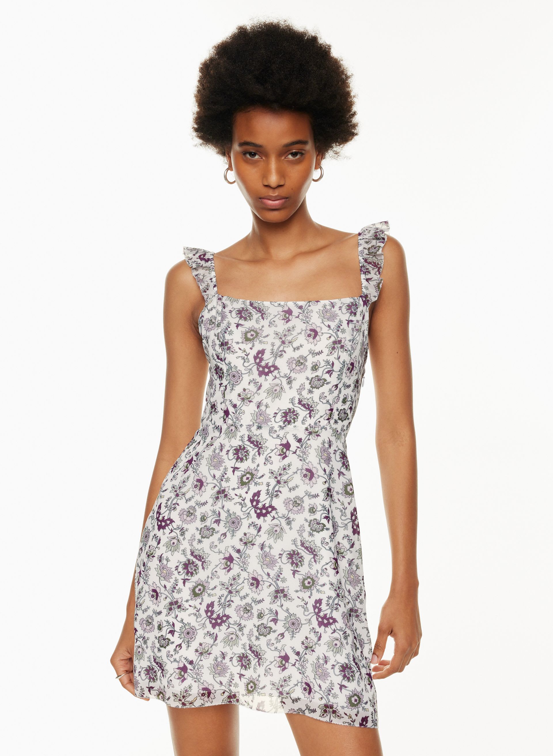 aritzia wilfred dress Shirt Its made from Fte Chiffon lightweight Aritzia Wilfred Icy Lavender Slip