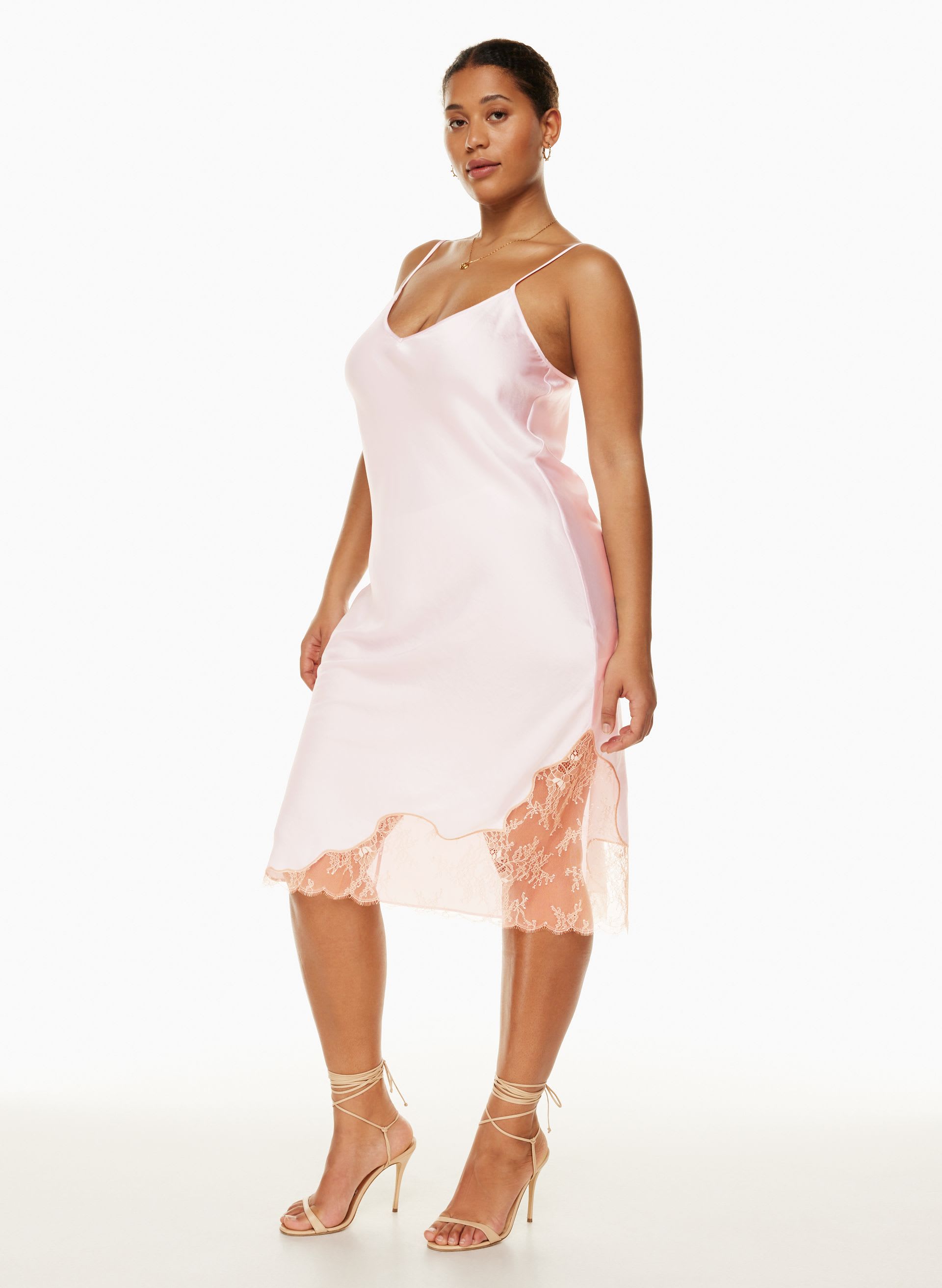 Sonnet Satin Dress | Aritzia US