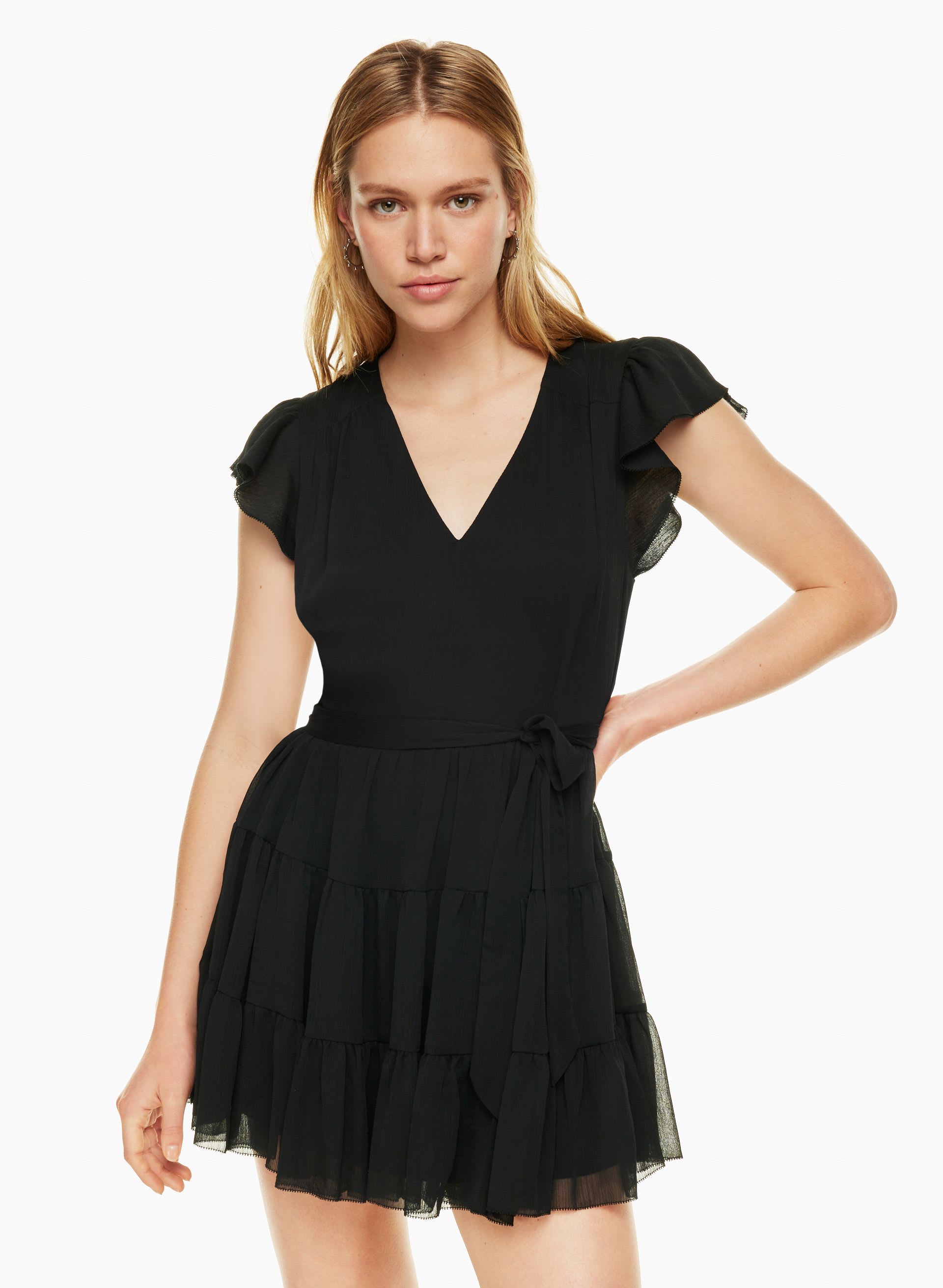 knee length dresses for ladies Game-Day Blues Mini Dress main image 1