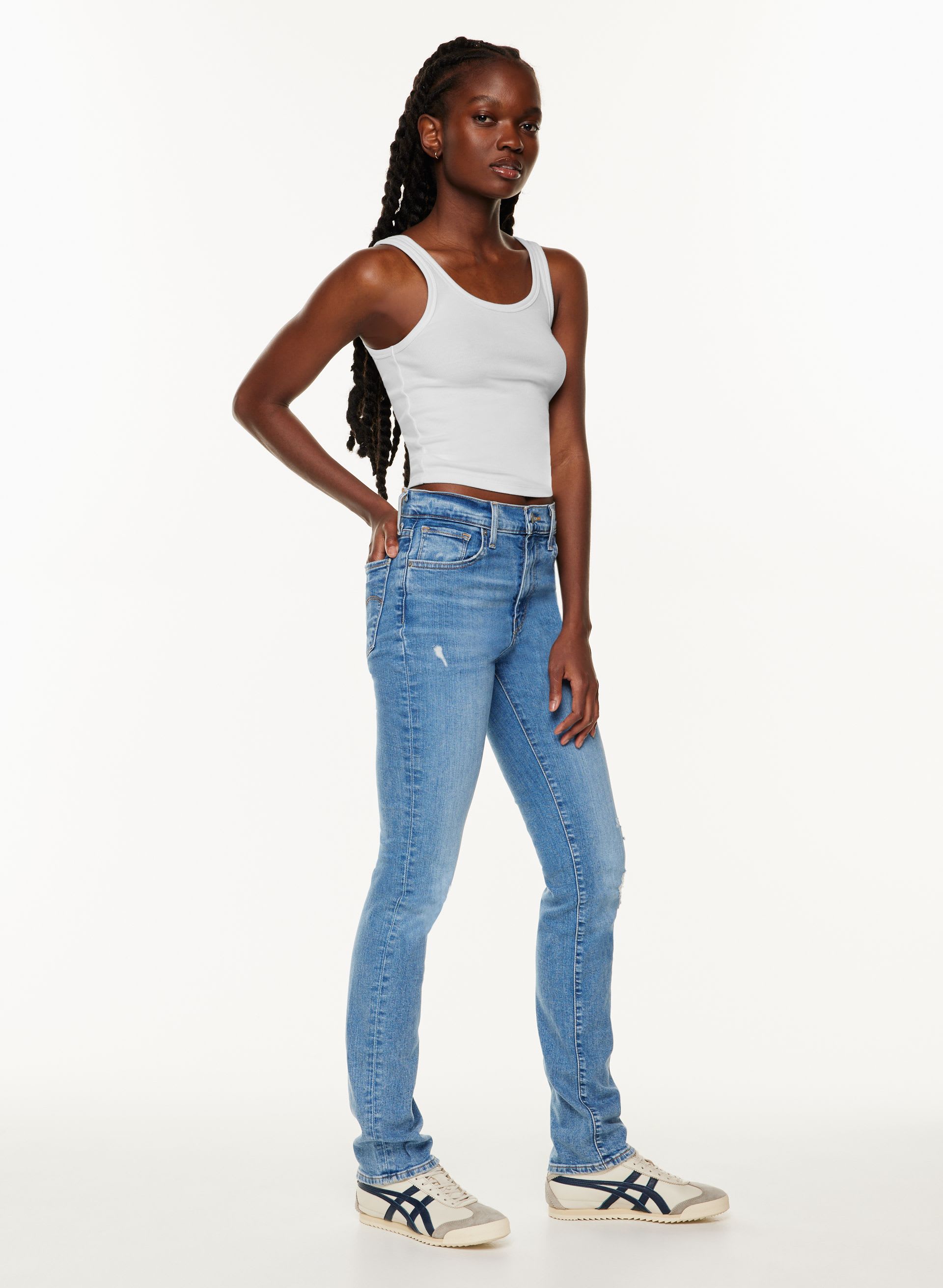 Levi's 724 High Rise Straight - Jeans Donna A Vita Alta, Gamba Dritta, Denim Originale, Uso Quotidiano - 3