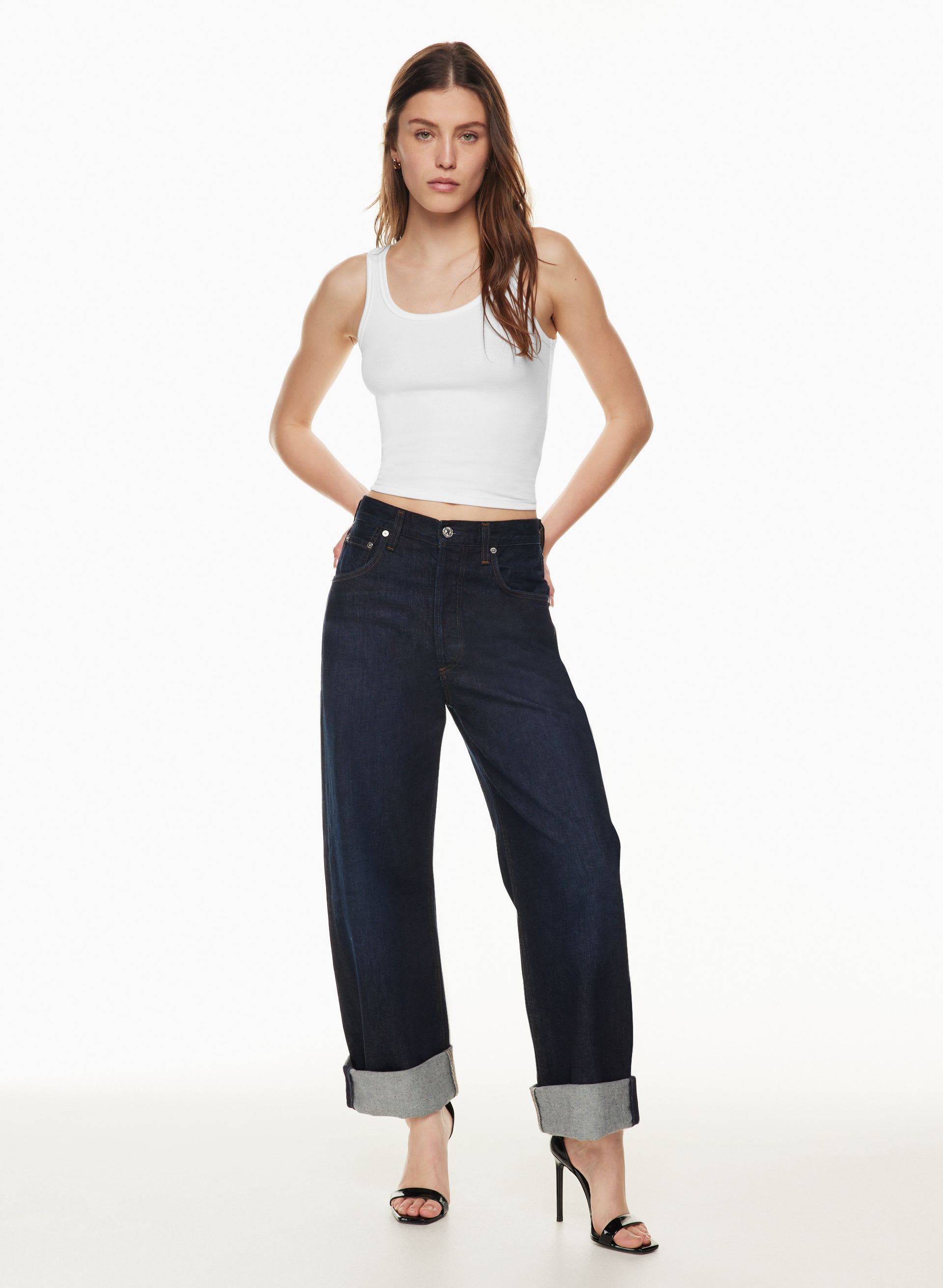 Citizens of Humanity Ayla Baggy Cuffed Jean | Aritzia CA