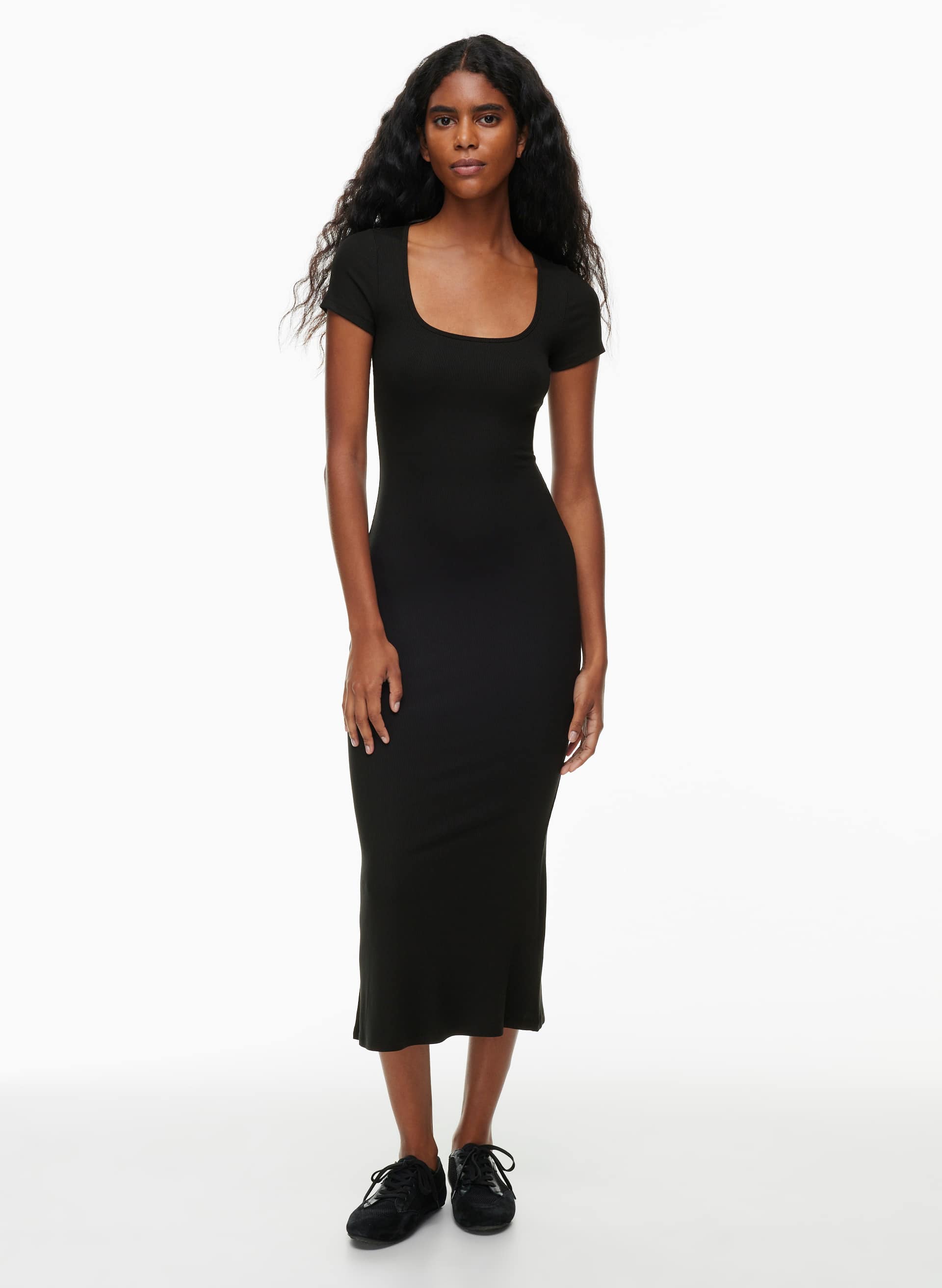 Luxe Lounge Temptation Shortsleeve Dress | Aritzia US