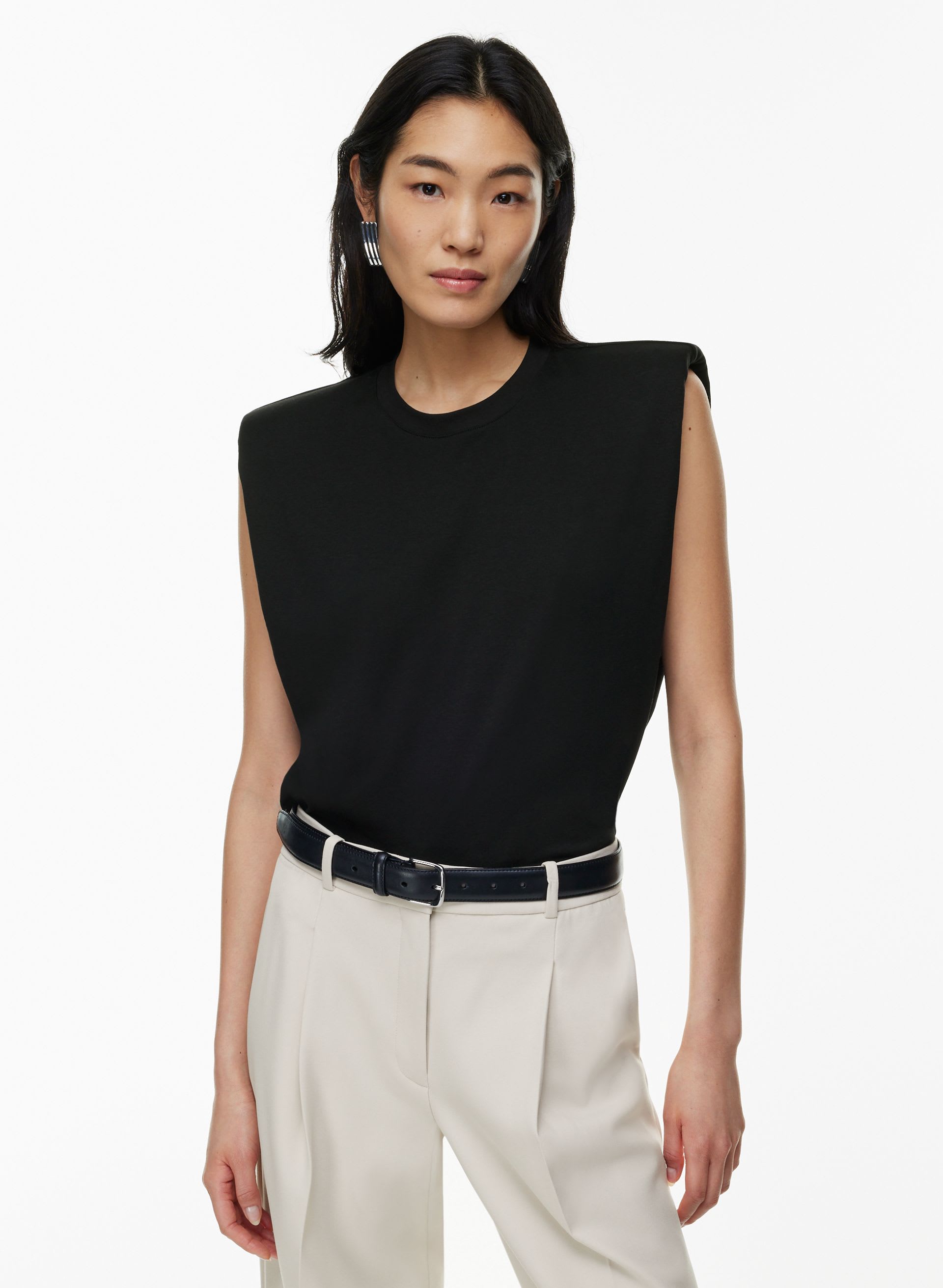 Shoulder Pad Tee | Aritzia US