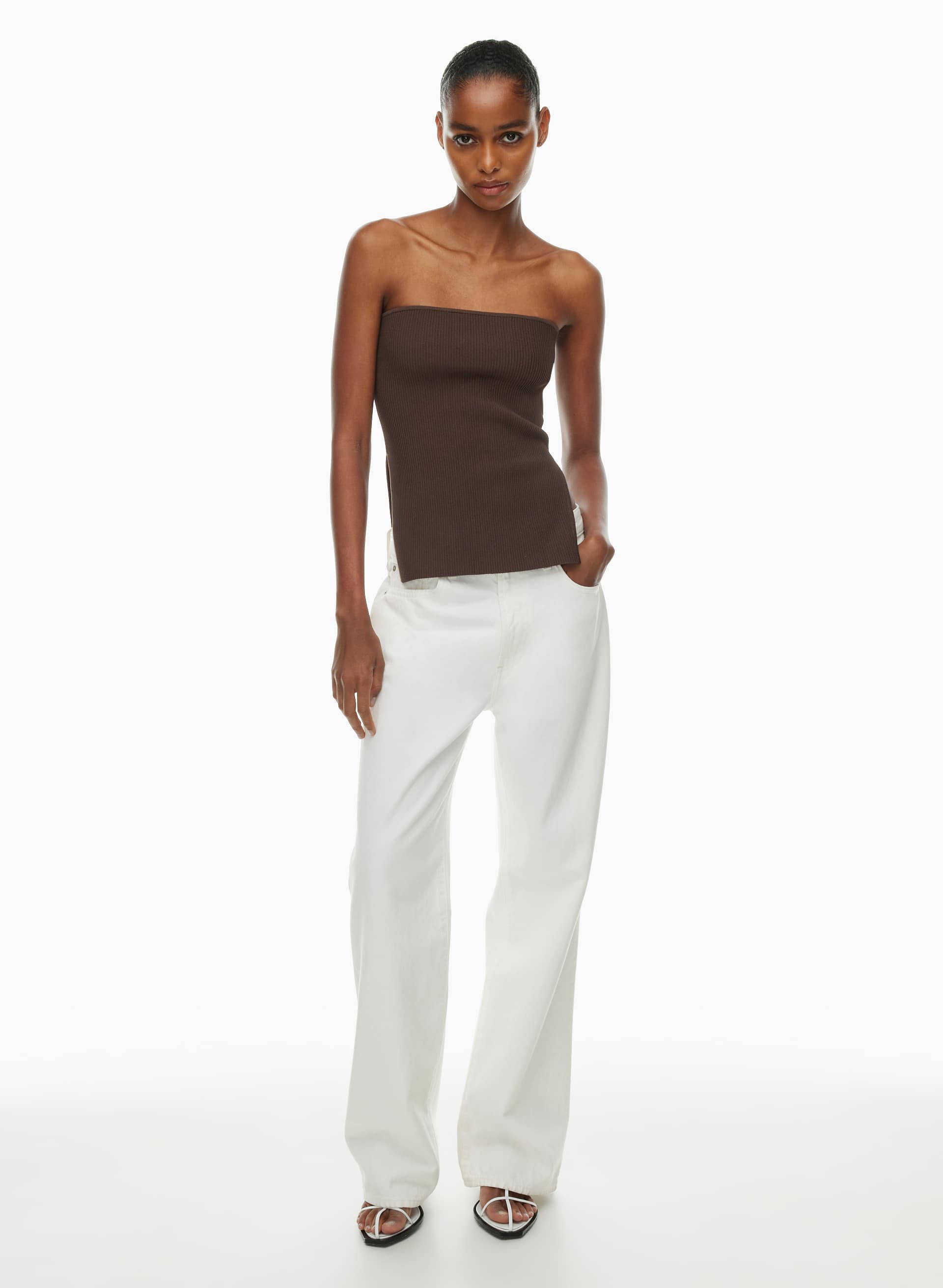 Sculpt Knit Savvy Tube Top | Aritzia US