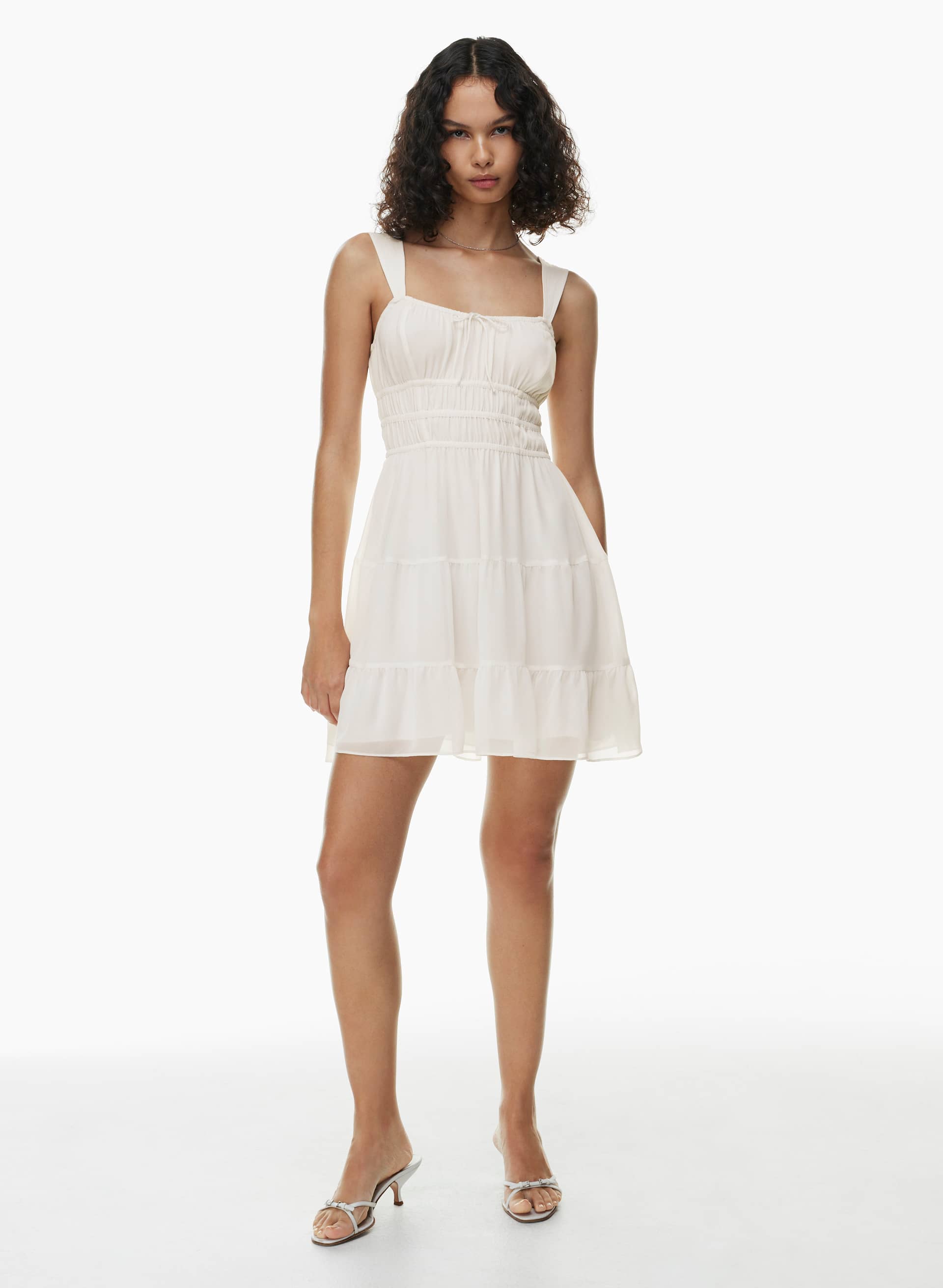 aritzia chiffon dress Martine Dress - Fête Chiffon