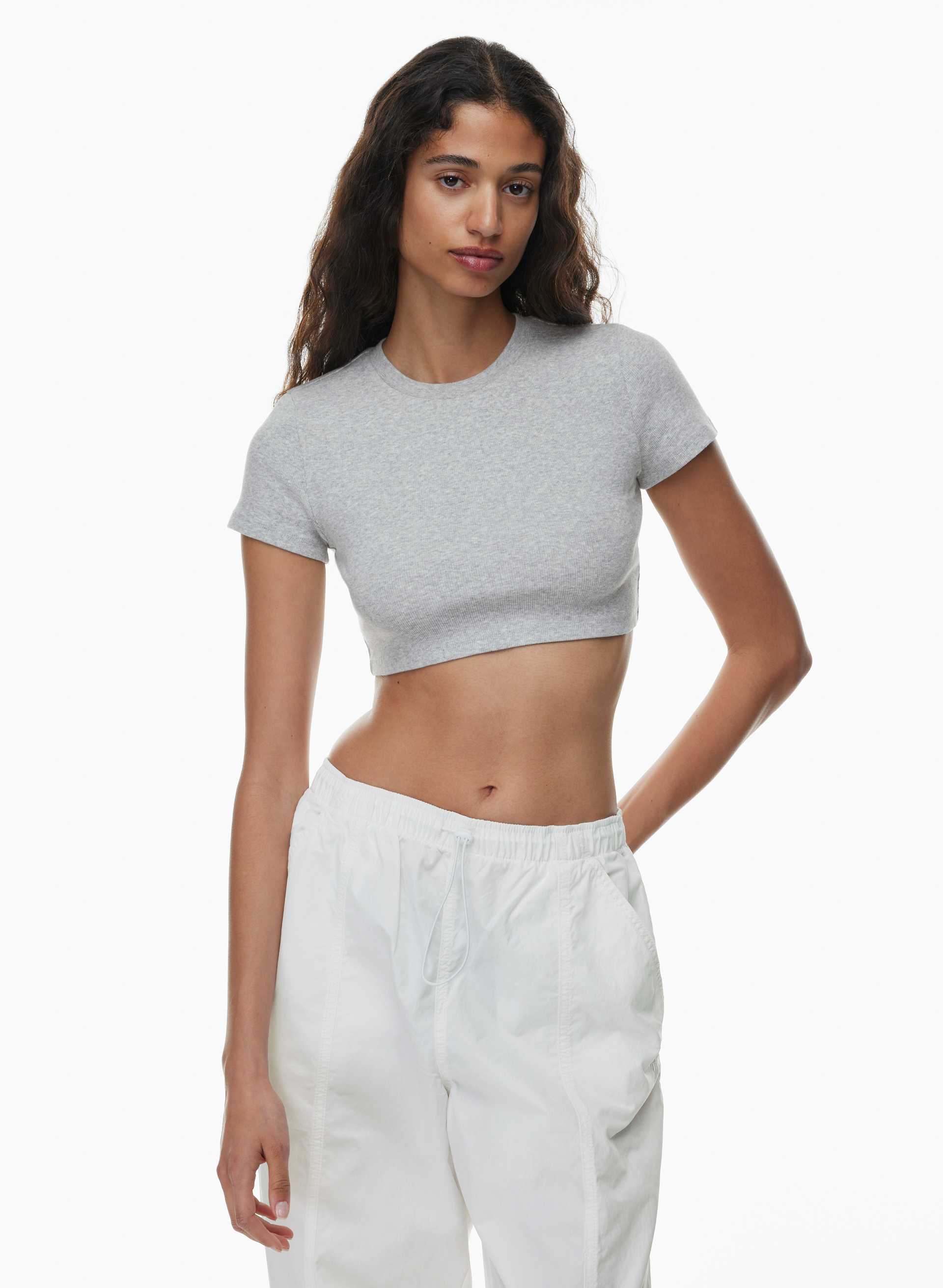 HomeStretch™ Crew Cropped T-Shirt | Aritzia US