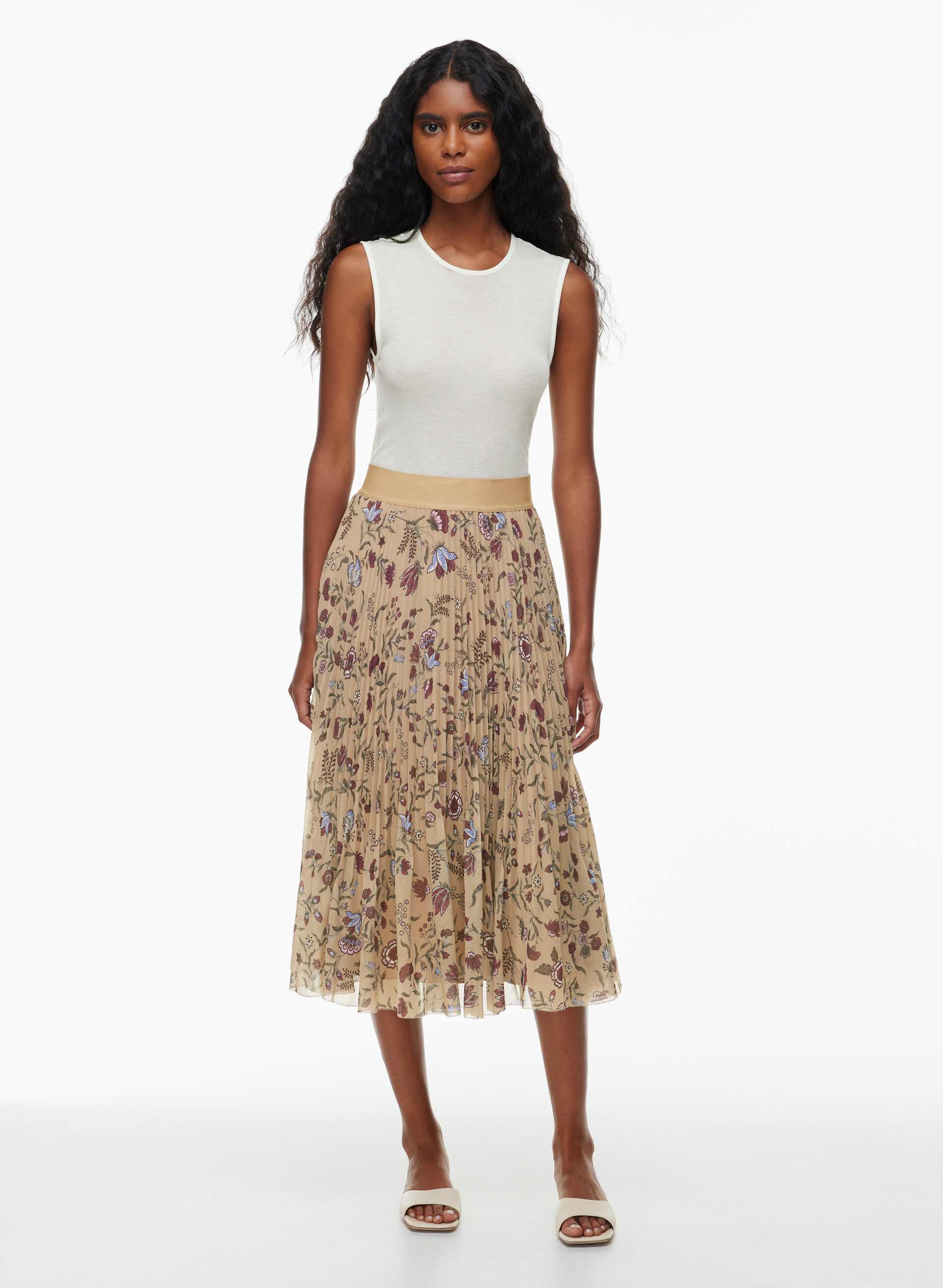 Twirl Pleated Skirt | Aritzia US