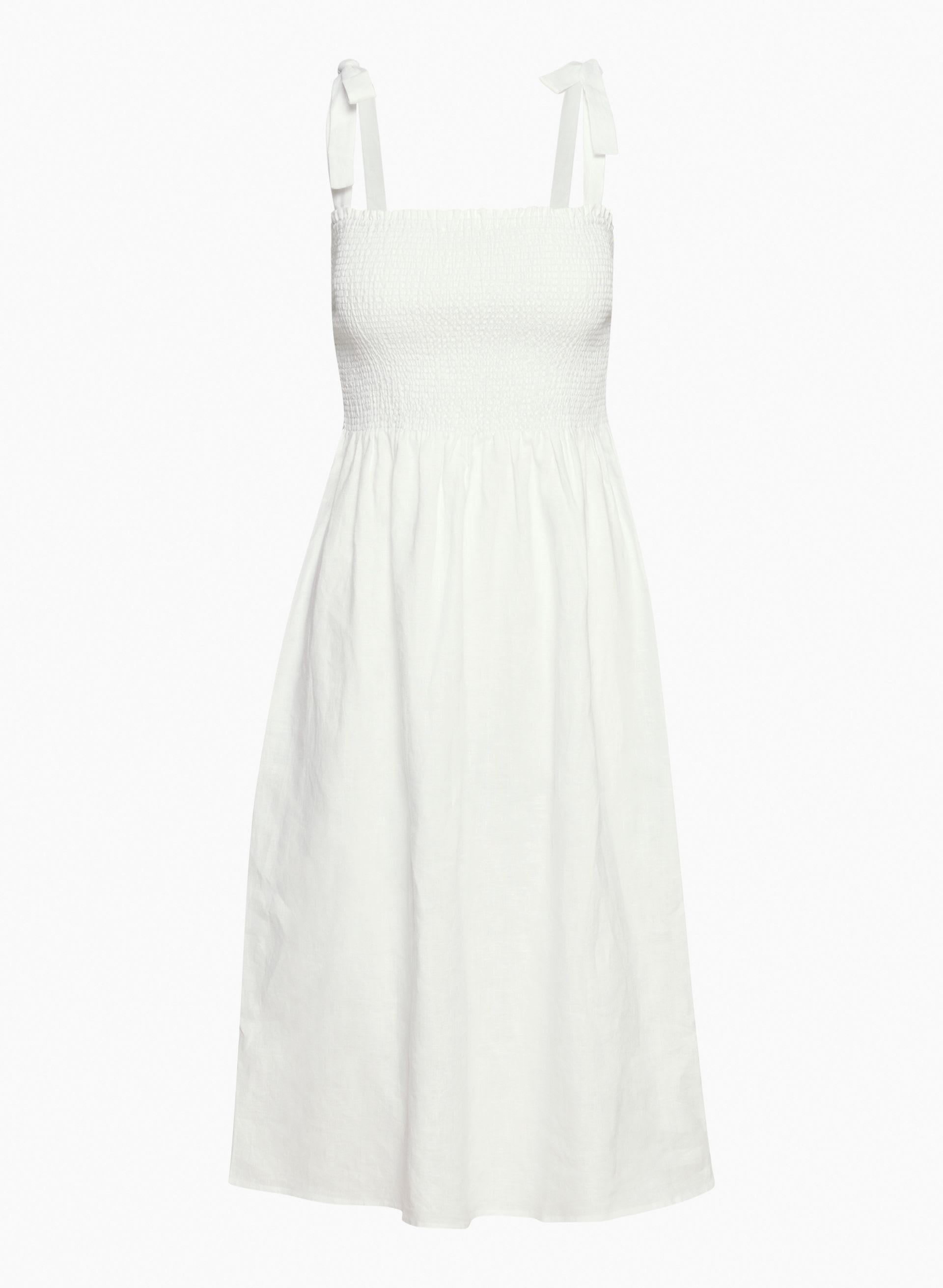 Golden Hour Linen Dress