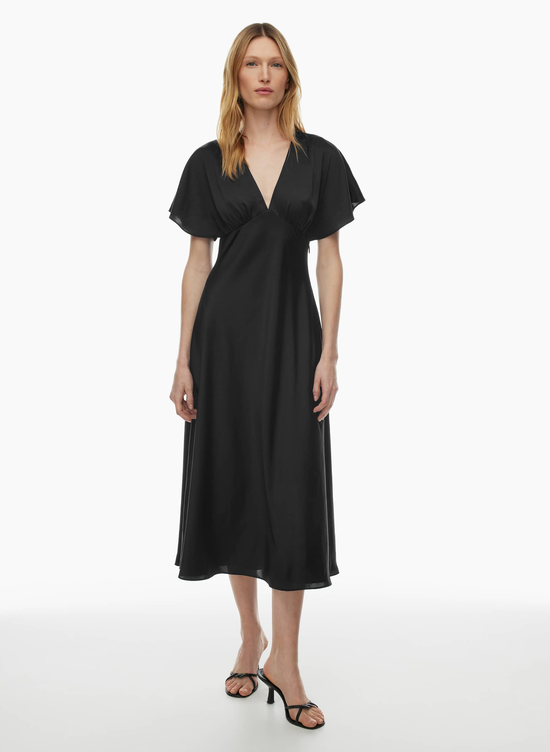 japanese satin dress Terrace Satin Dress