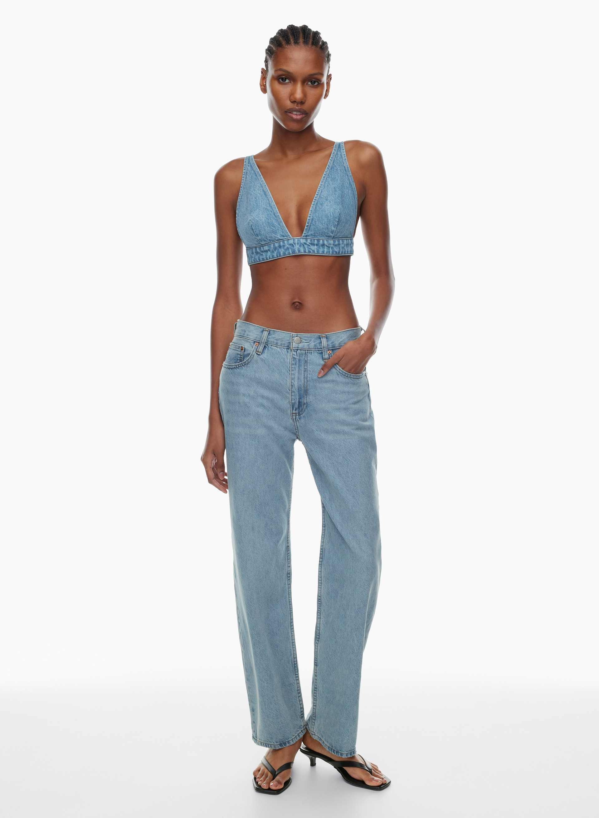 Denim Forum The '90s Denim Bra | Aritzia INTL