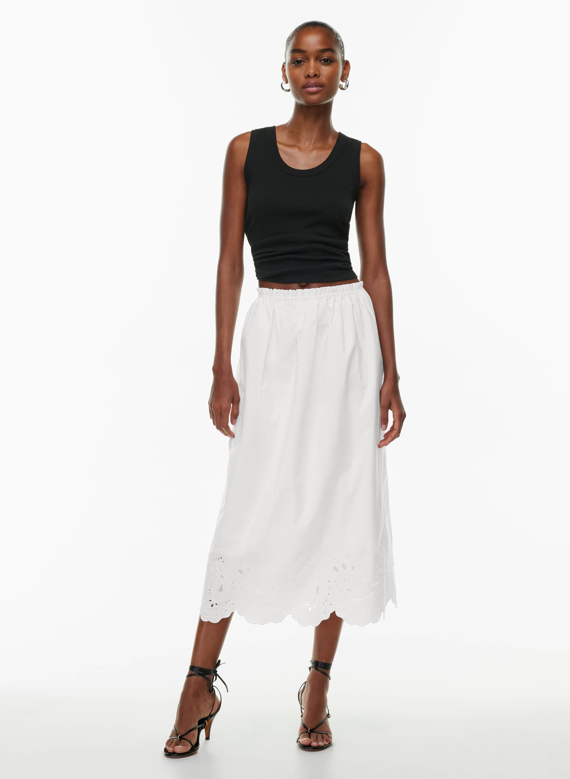 Beachside Poplin Skirt | Aritzia CA