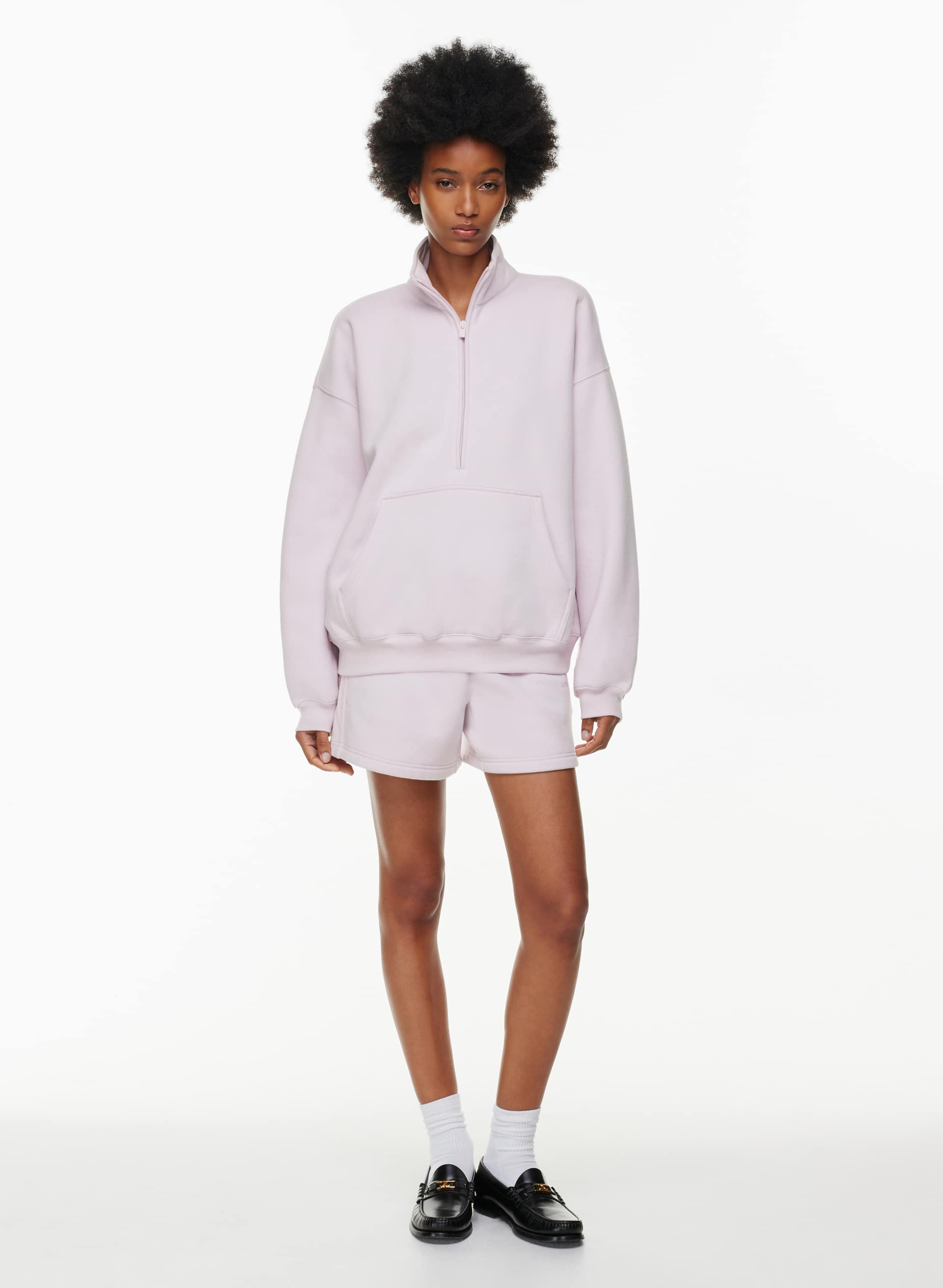 Cozy Fleece Mega 1/2 Zip Sweatshirt | Aritzia US