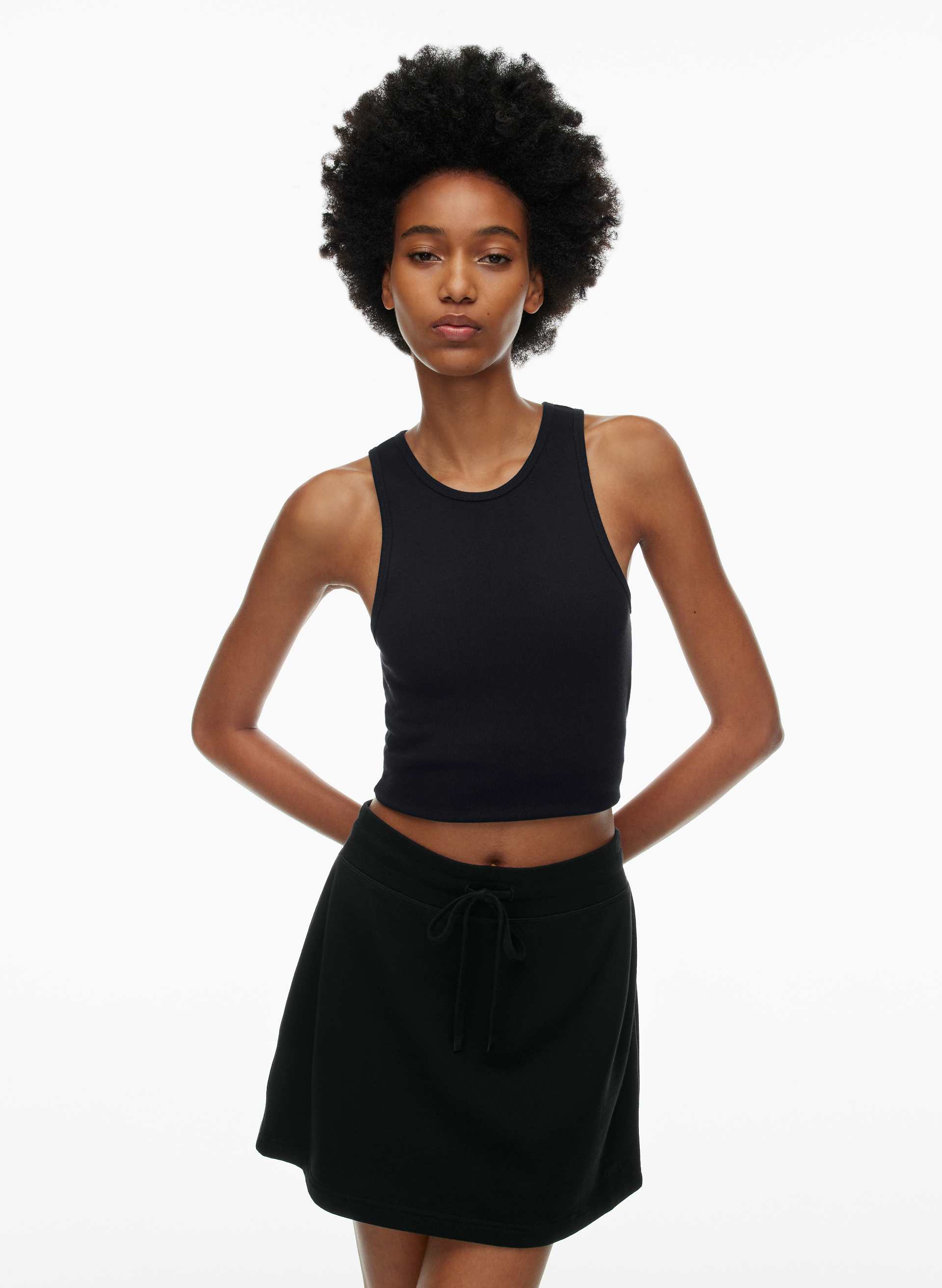Airy Terry Perfect Banded Micro Skirt | Aritzia US