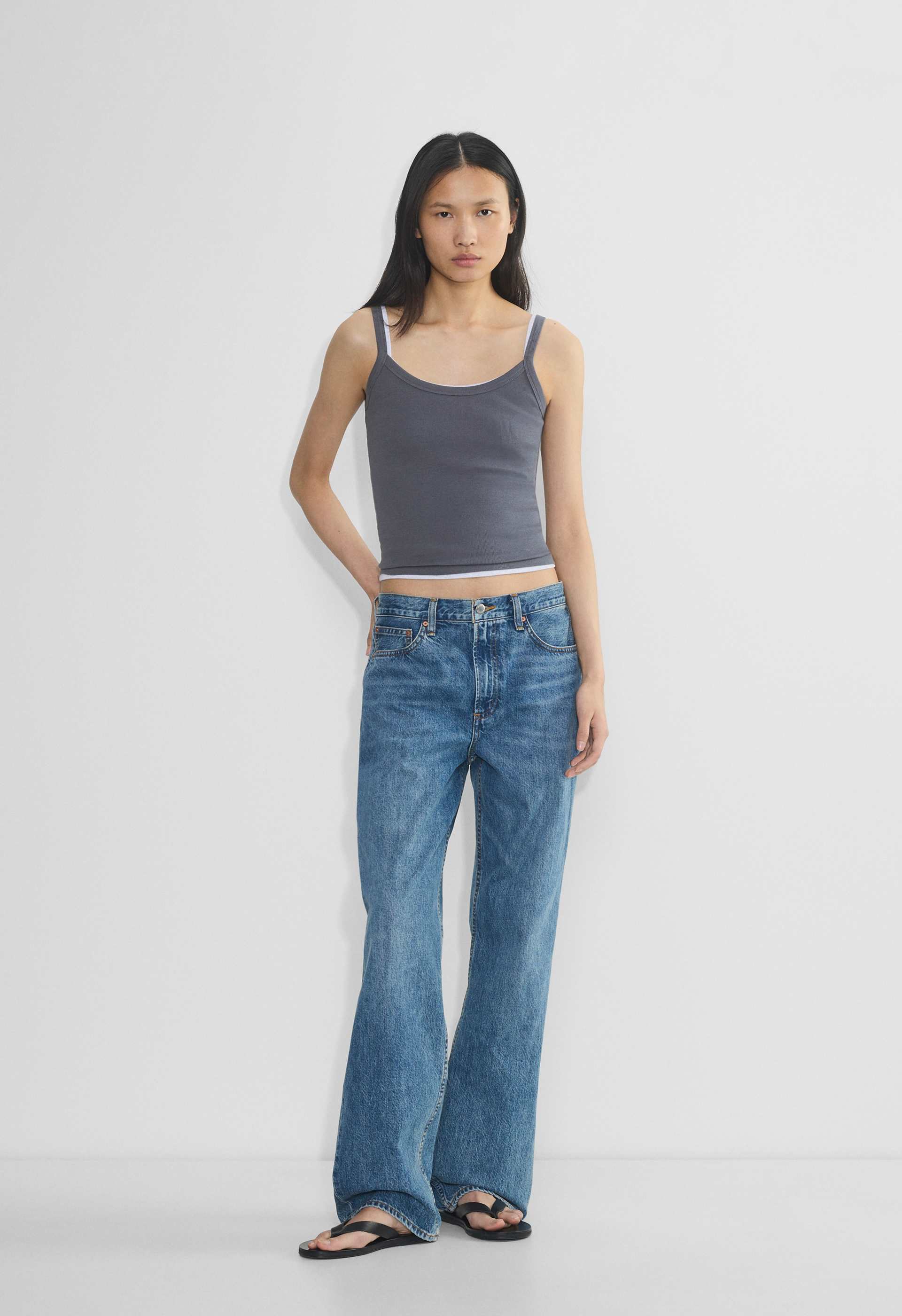 HomeStretch™ Rib Spectrum Cami Tank