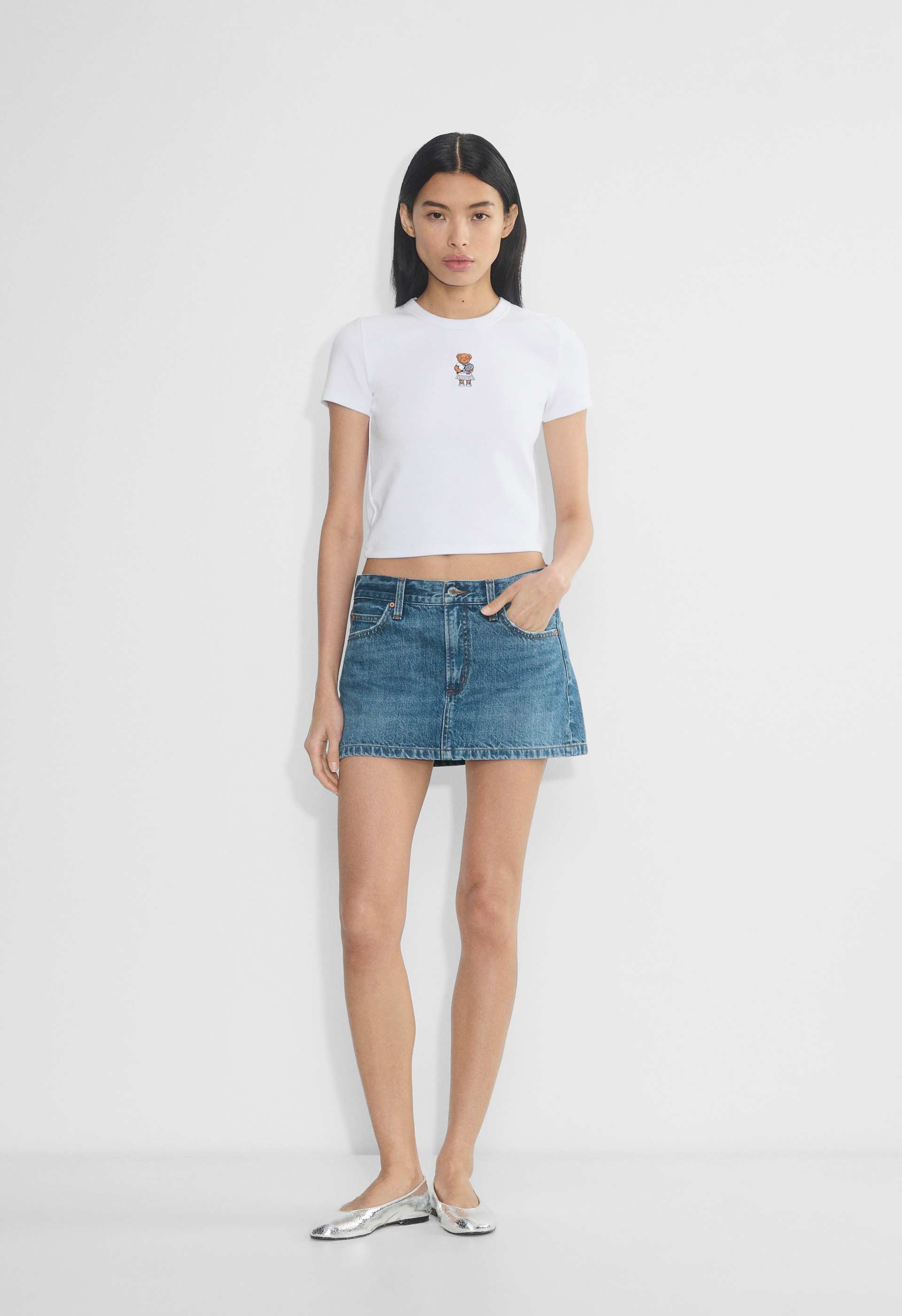BestHug™ Little Ribbed Icon T-Shirt | Aritzia US