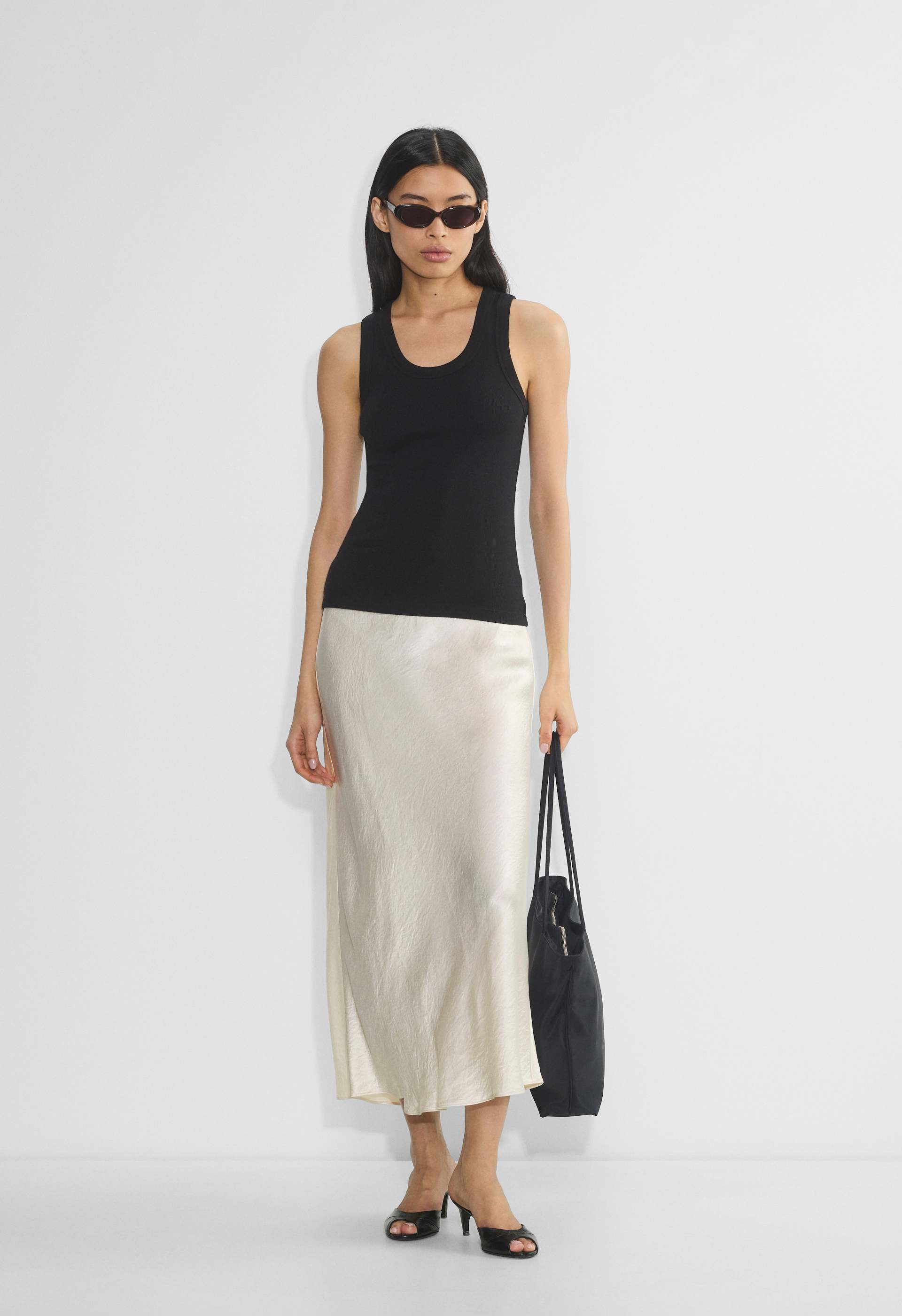 Slip Satin Maxi Skirt
